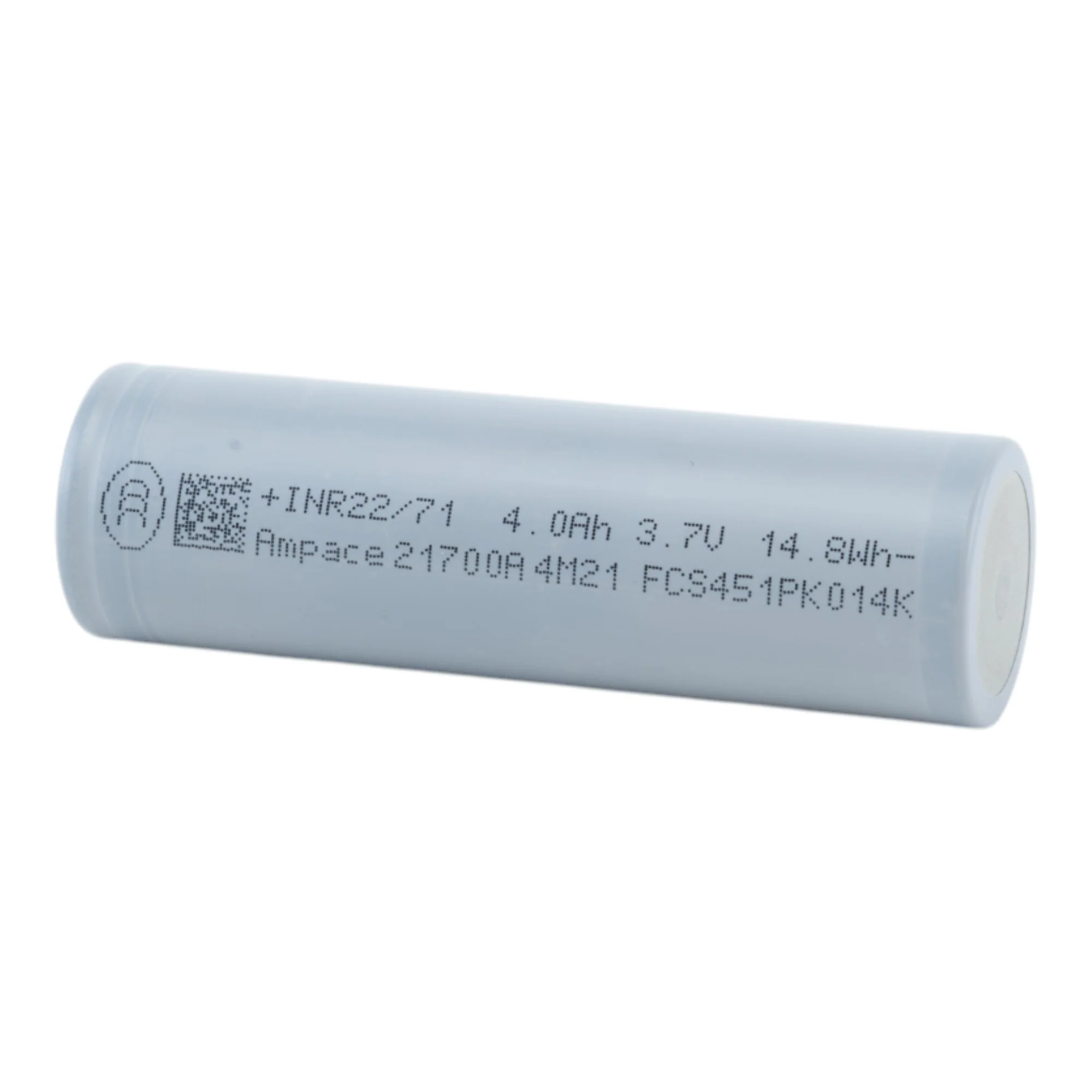 Ampace JP40 21700 4000mAh 70A Tabless Battery - Image 3