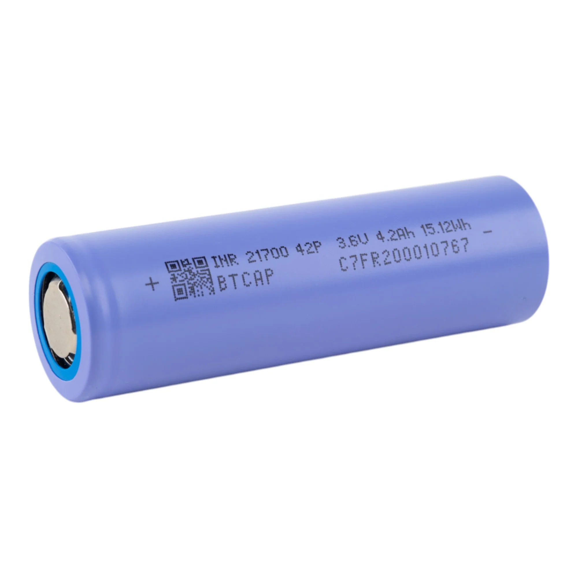 BTCAP 21700 42P 3.6V 4200mAh 45A Battery - Image 2
