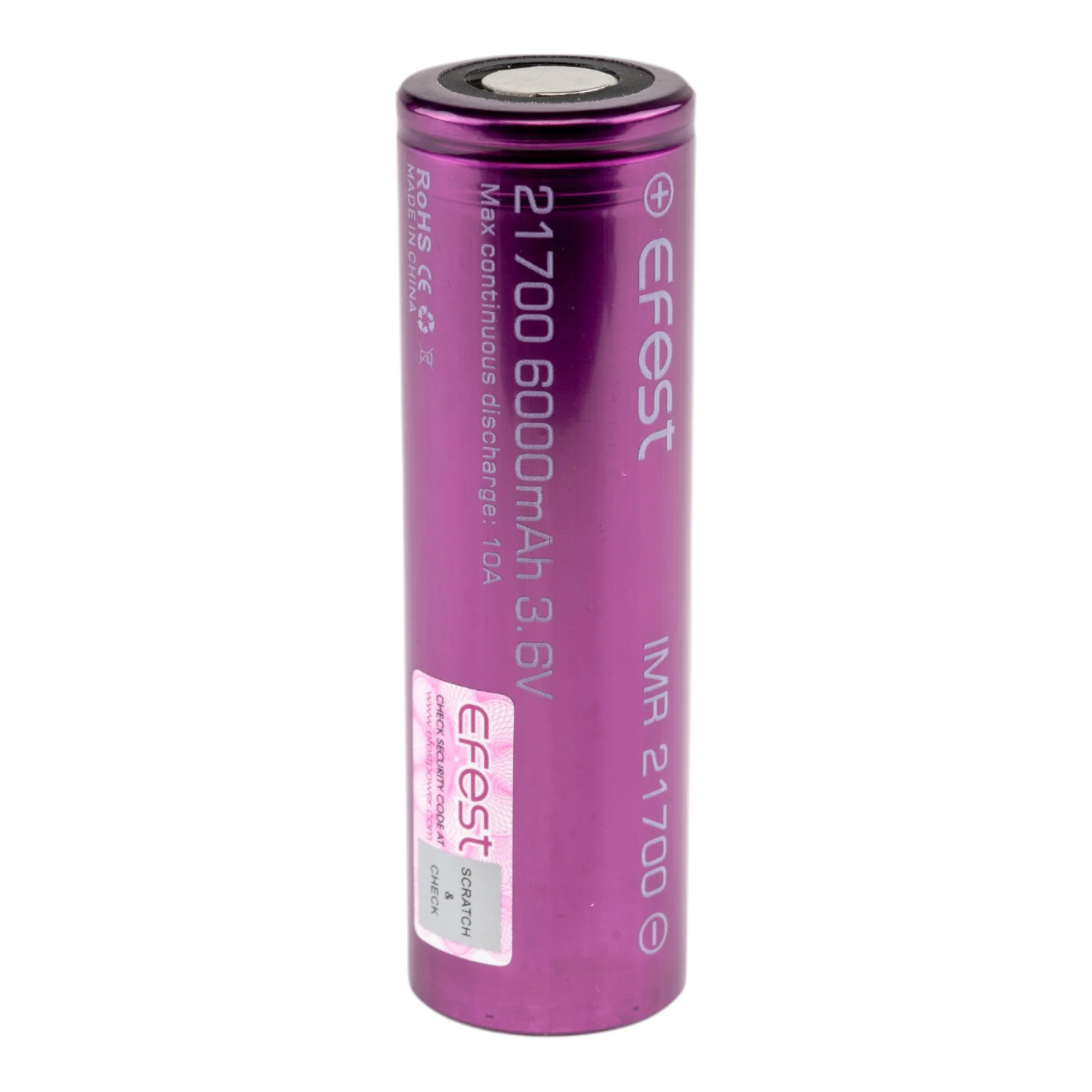 Efest 21700 6000mAh 10A Battery