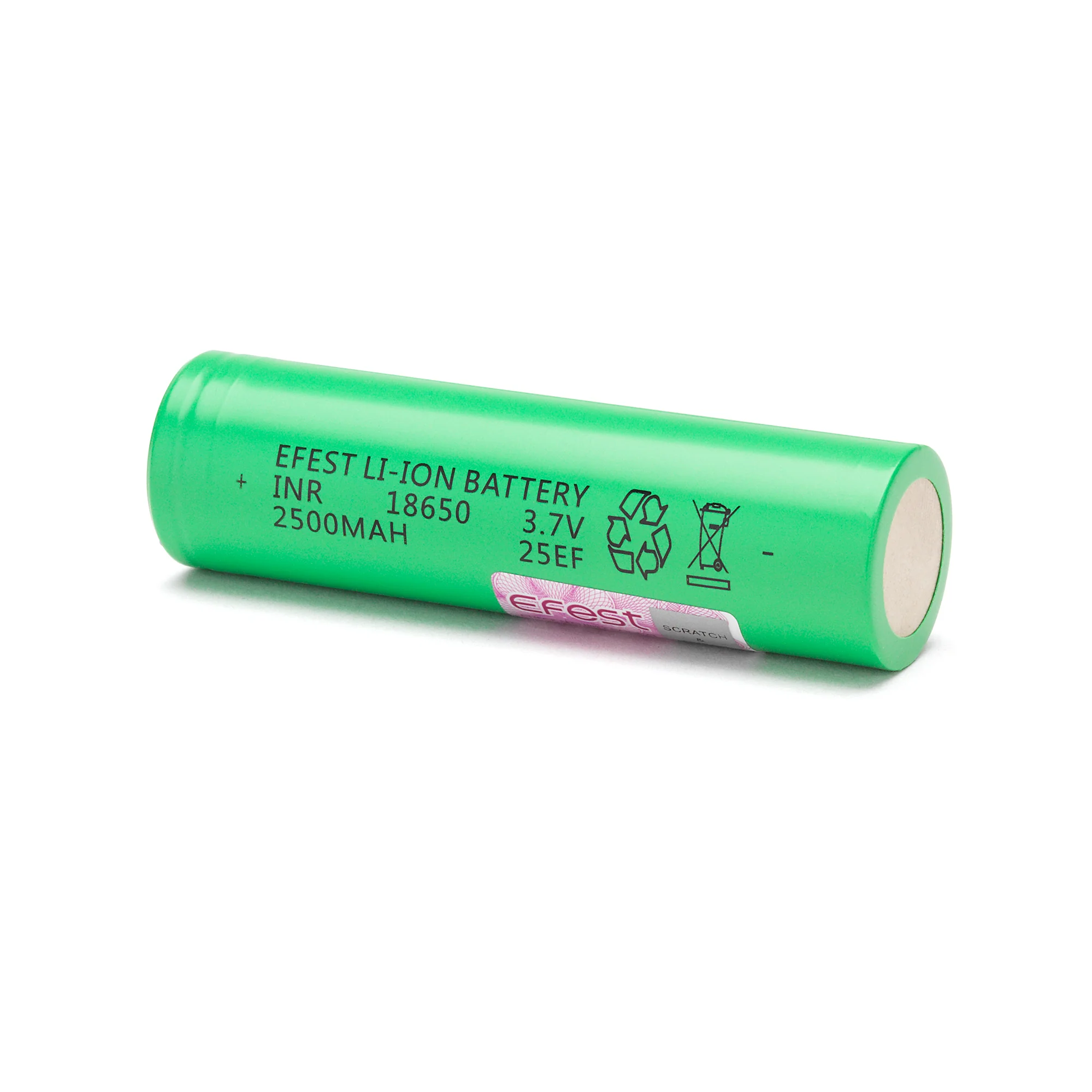 Efest 25EF 18650 2500mAh 20A Battery - Image 3