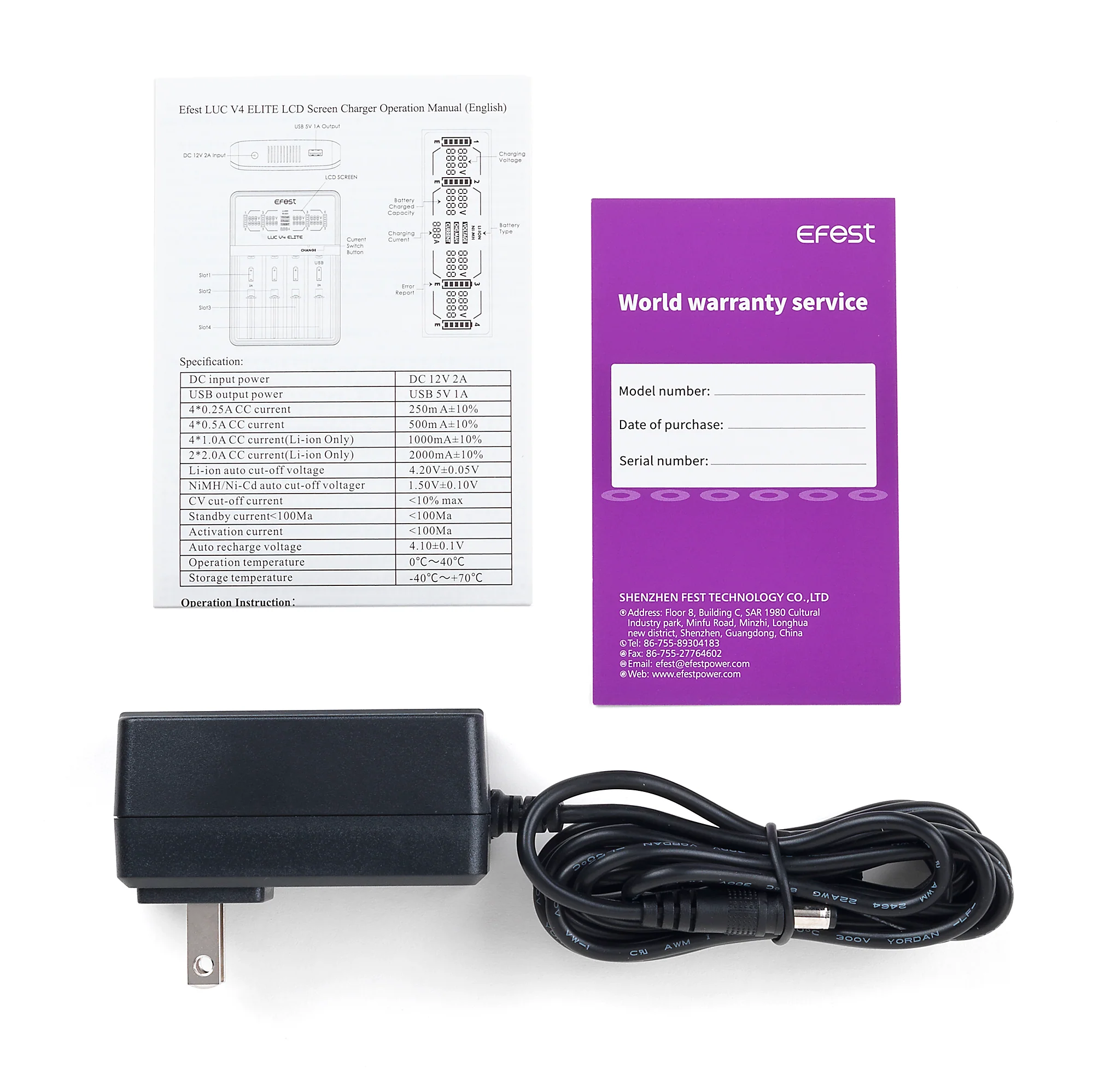 Efest LUC V4 Elite HD LCD 4 Channel Battery Charger - Image 3