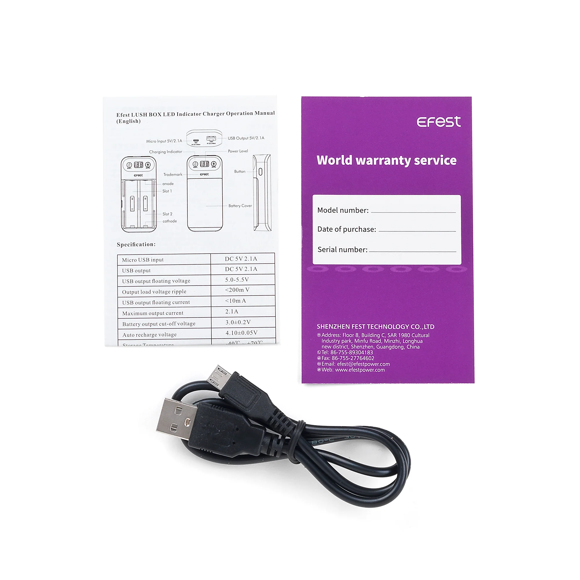 Efest LUSH BOX Charger and Portable Power Bank - Image 3