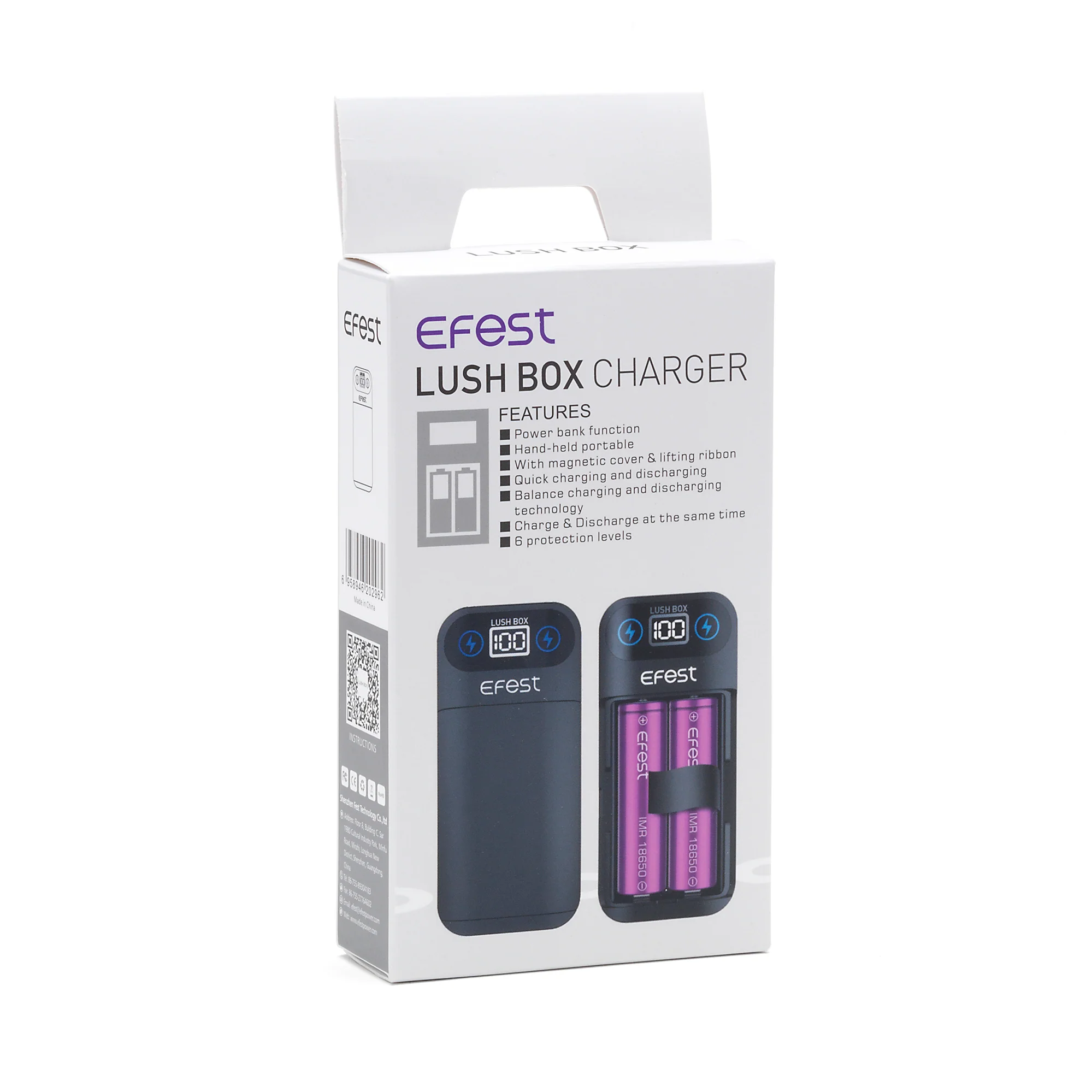 Efest LUSH BOX Charger and Portable Power Bank - Image 4