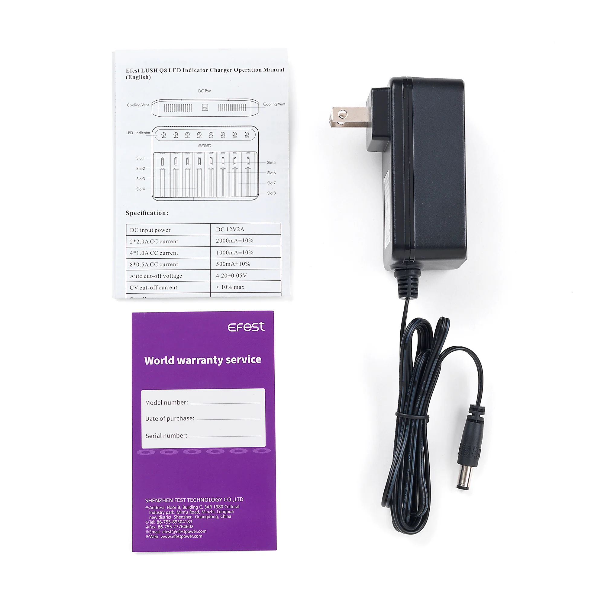 Efest LUSH Q8 8 Channel Battery Charger - Image 3