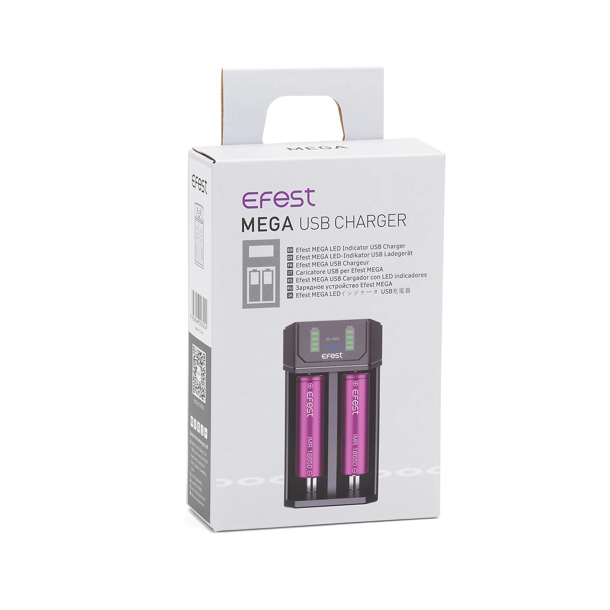 Efest Mega USB Li-ion battery and AA/AAA Battery Charger - Image 4