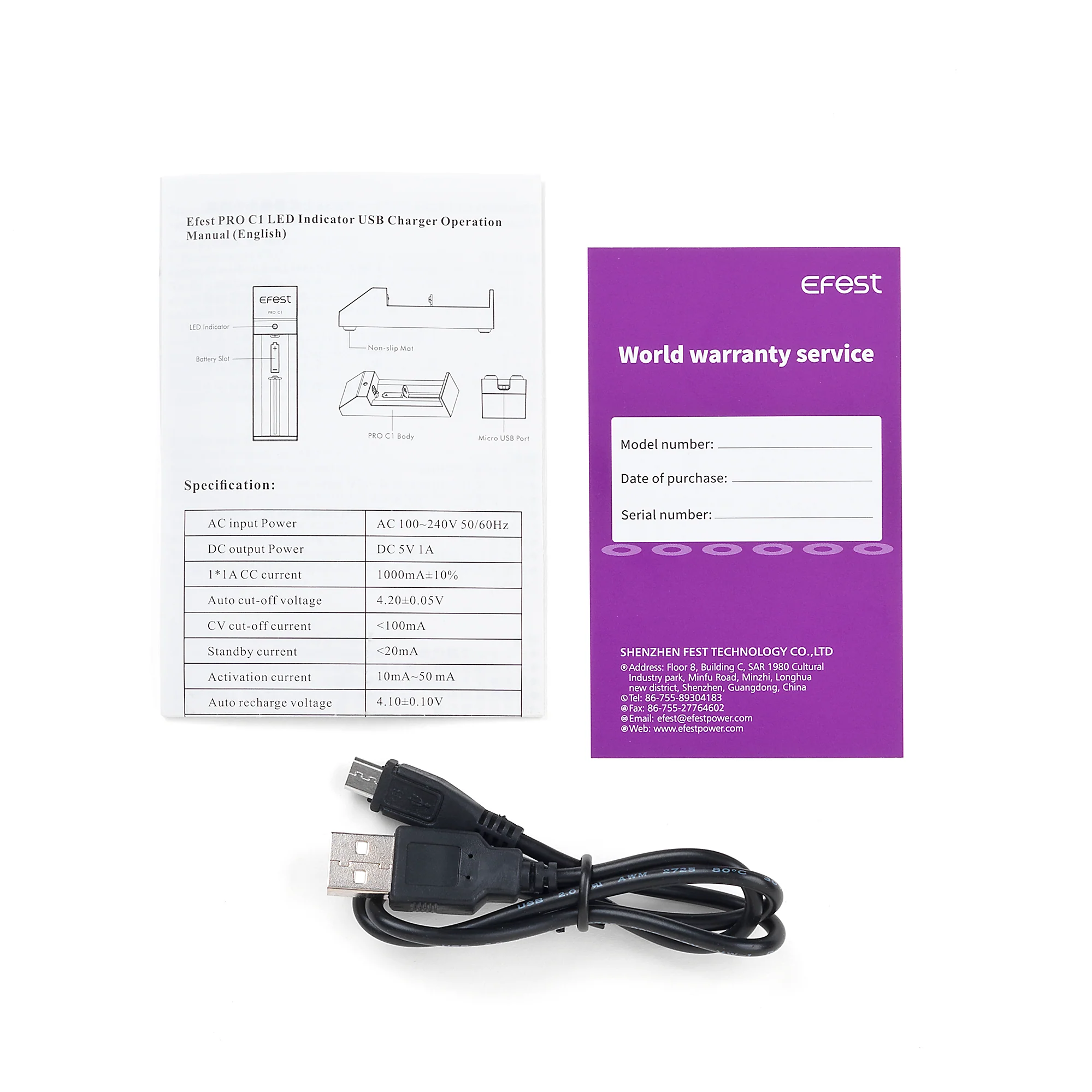 Efest PRO C1 Single Battery Charger - Image 3