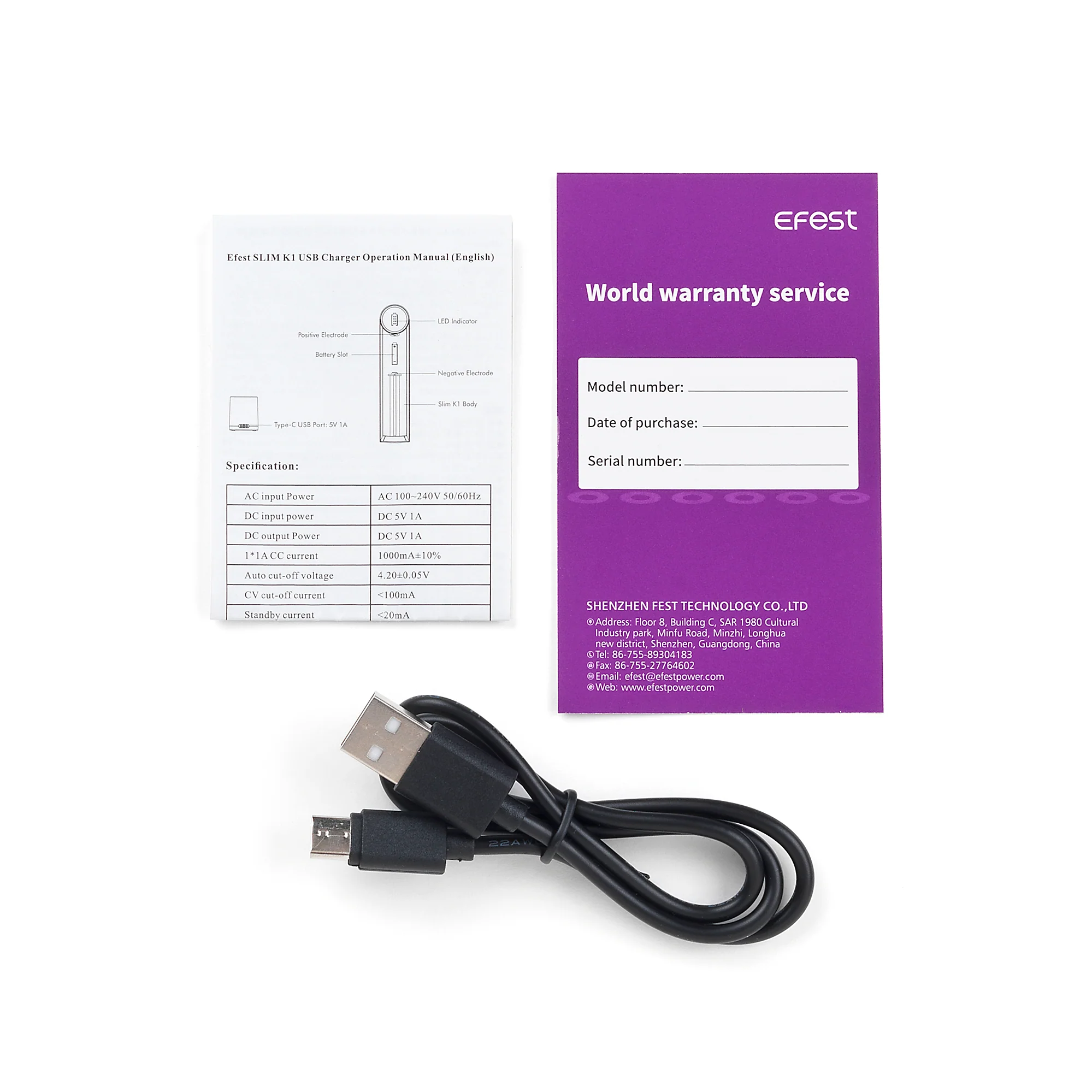 Efest SLIM K1 Intelligent Charger - Image 3