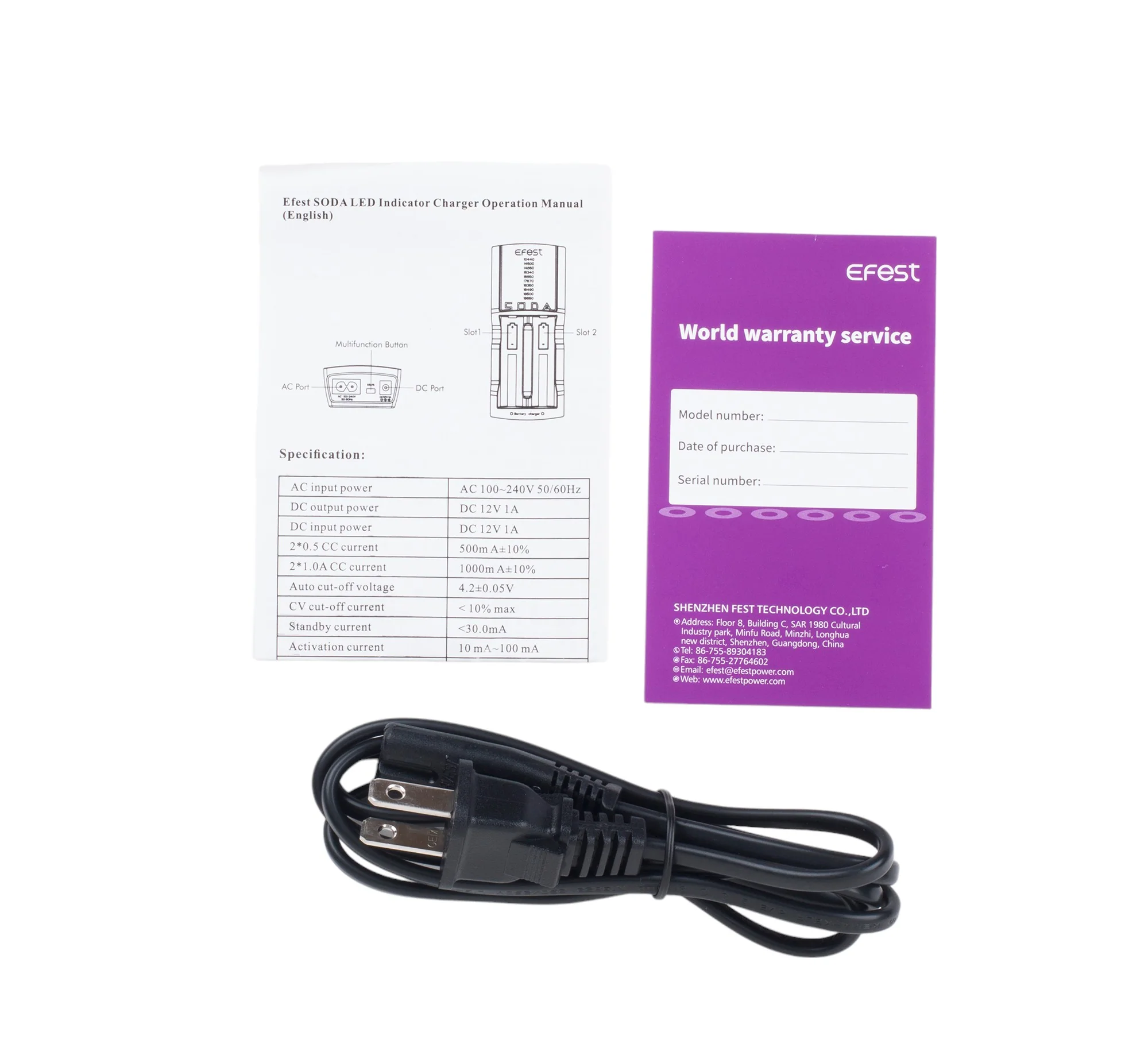 Efest Soda Dual Battery AC/DC Charger - Image 3