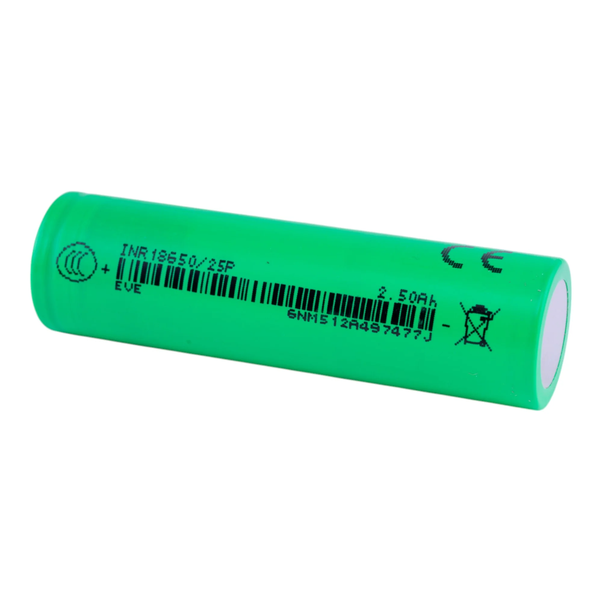 EVE 25P 18650 2500mAh 30A Battery - Image 3