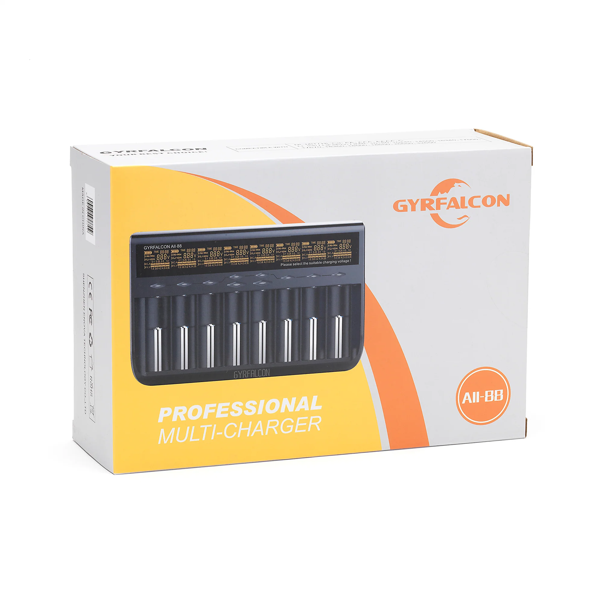 GYRFALCON All-88 8 Channel Digital Battery Charger - Image 4