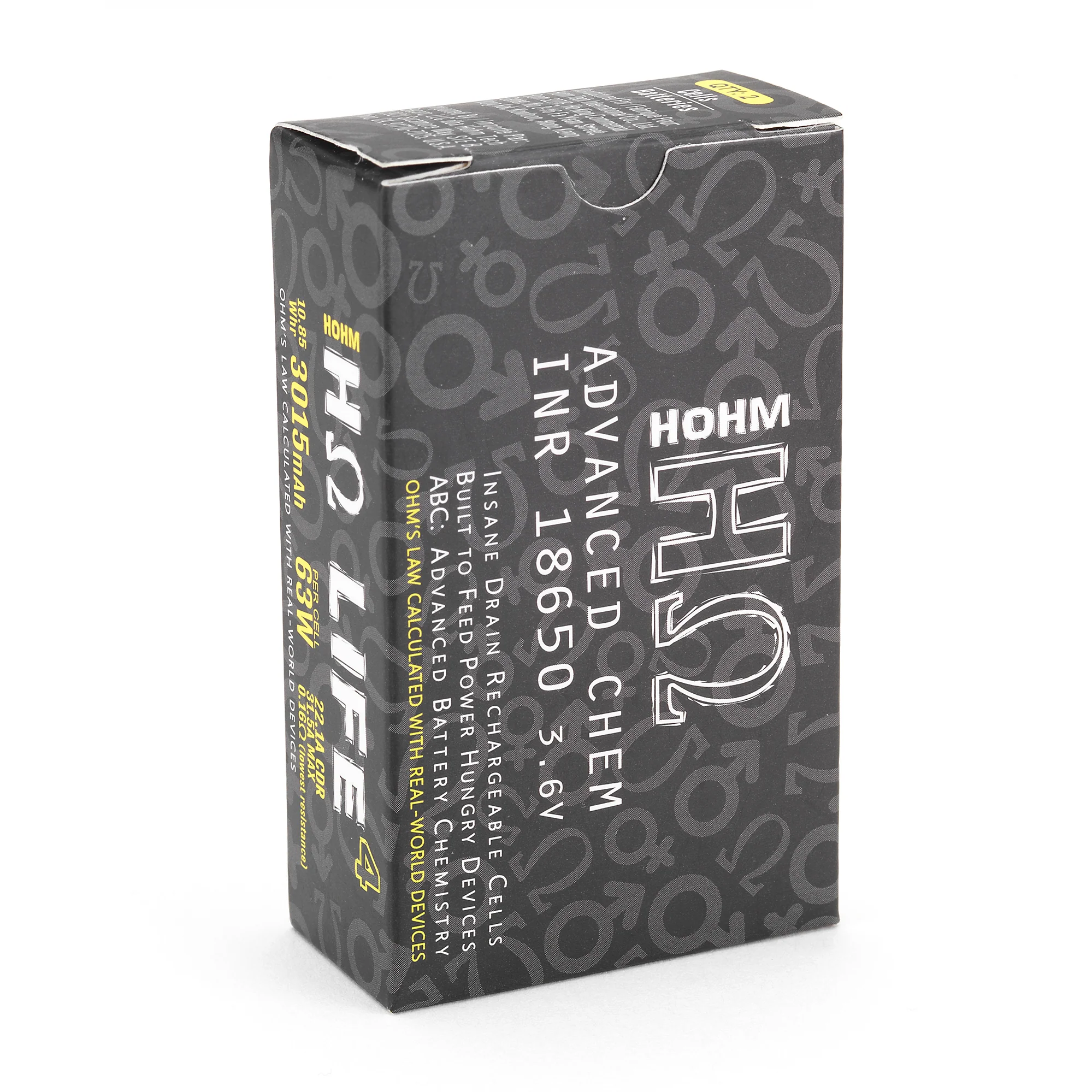 Hohm Tech Life V4 18650 3015mAh 22.1A Battery - Image 6