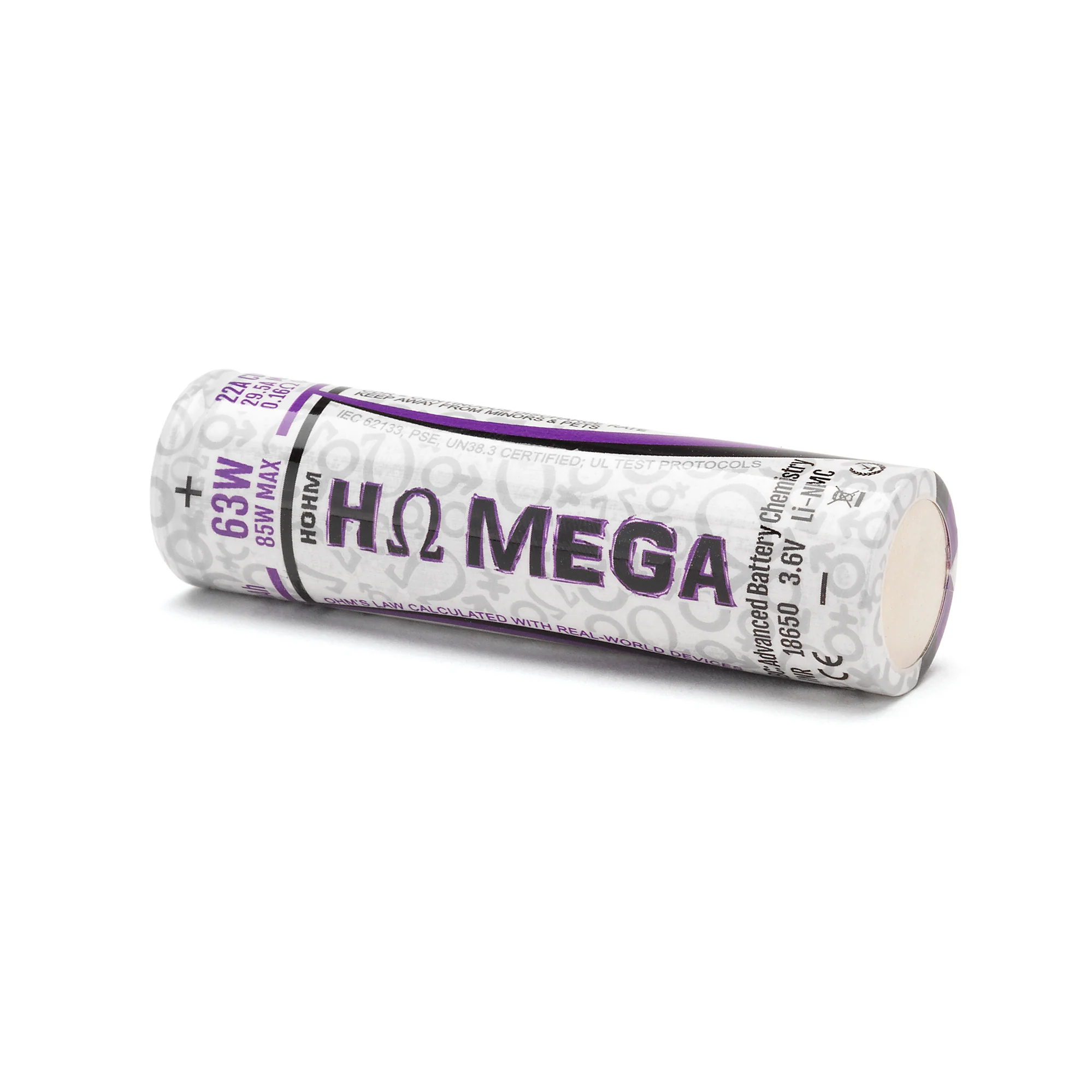 Hohm Tech Mega 18650 2505mAh 22A Battery - Image 4