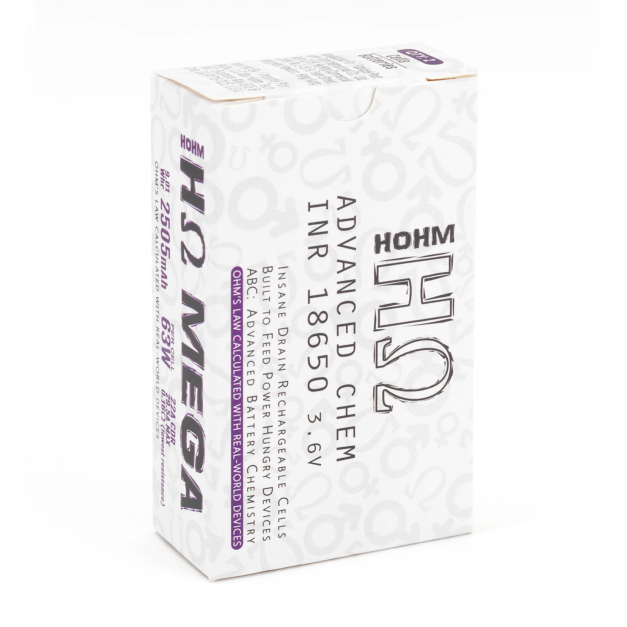 Hohm Tech Mega 18650 2505mAh 22A Battery - Image 6