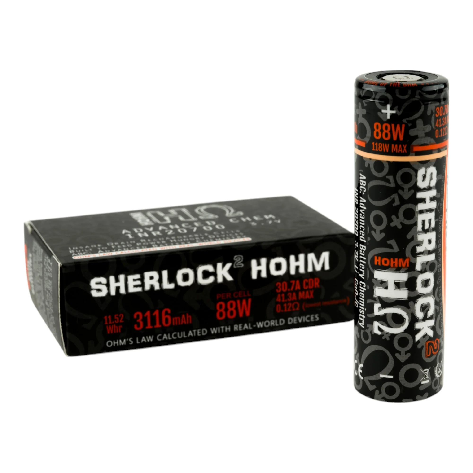 Hohm Tech Sherlock V2 20700 3116mAh 30.7A - Image 4