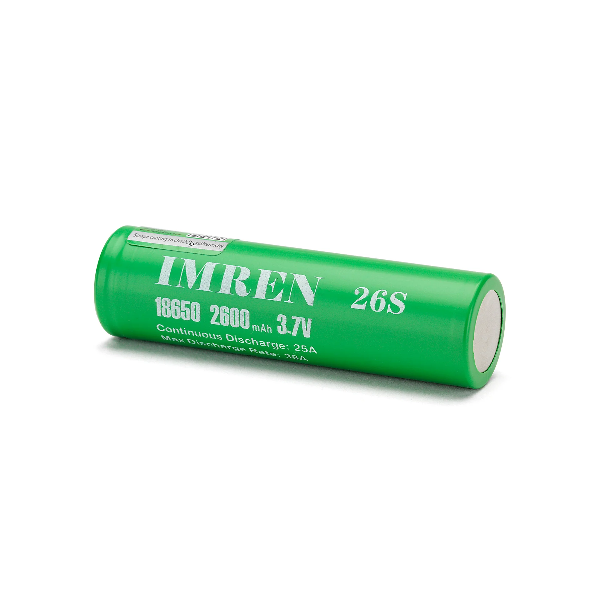 IMREN 26S 18650 2600mAh 25A Battery - Image 3