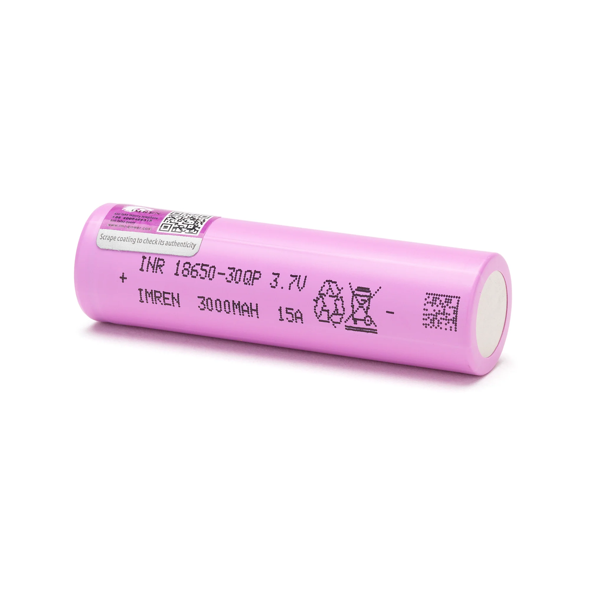 IMREN 30QP 18650 3000mAh 15A Battery - Image 3