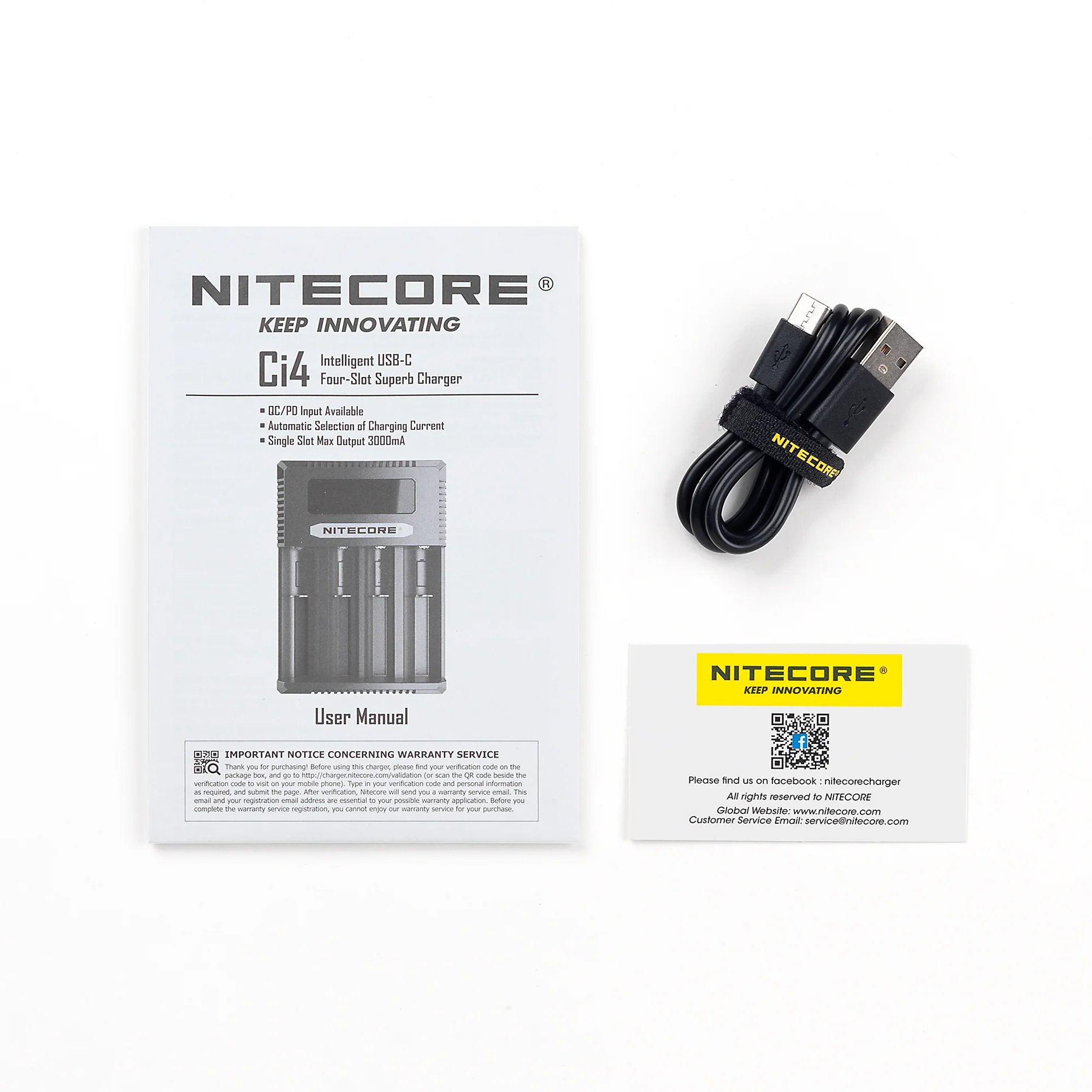Nitecore Ci4 Intelligent USB-C Four-Slot Battery Charger - Image 3