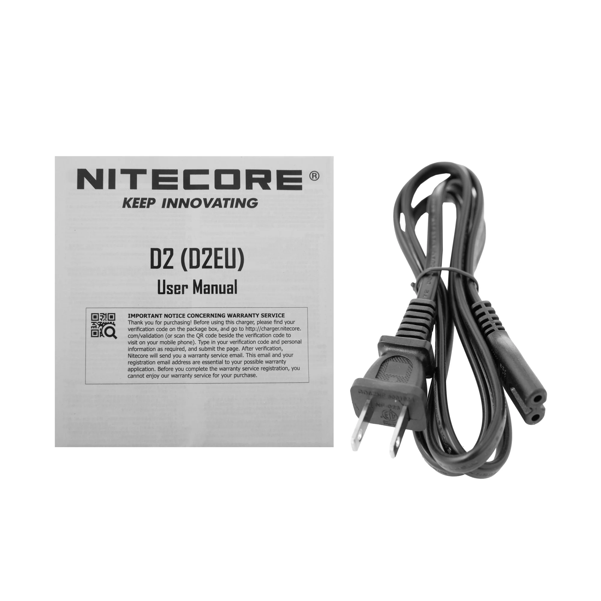 Nitecore D2 - 2 Bay Digital Battery Charger - Image 4