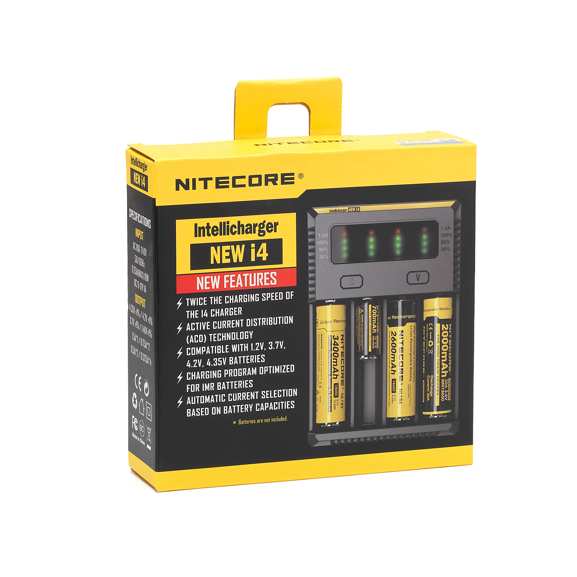 Nitecore i4 4 Channel Battery Charger - Image 4
