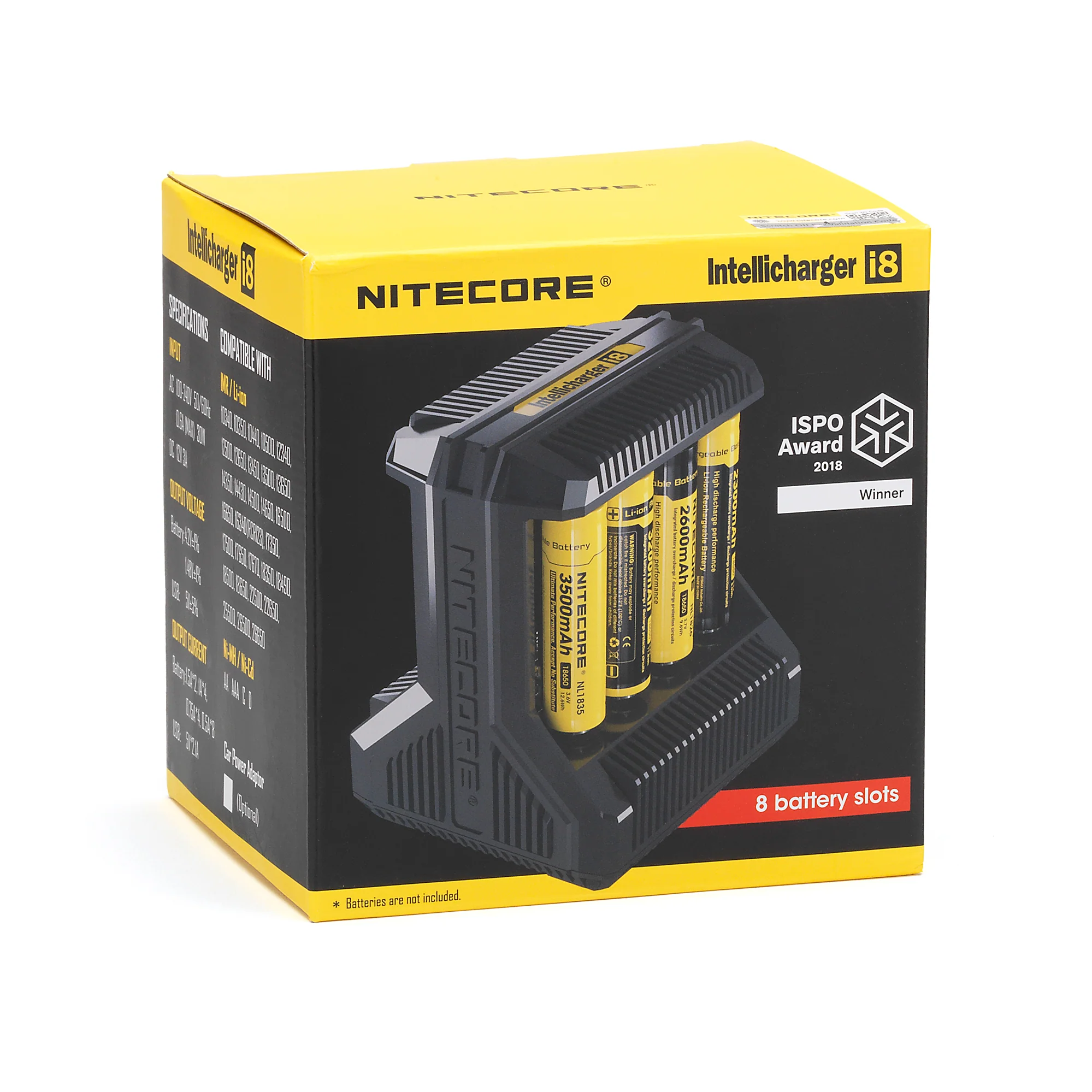 Nitecore i8 8 Channel Battery Charger - Image 4