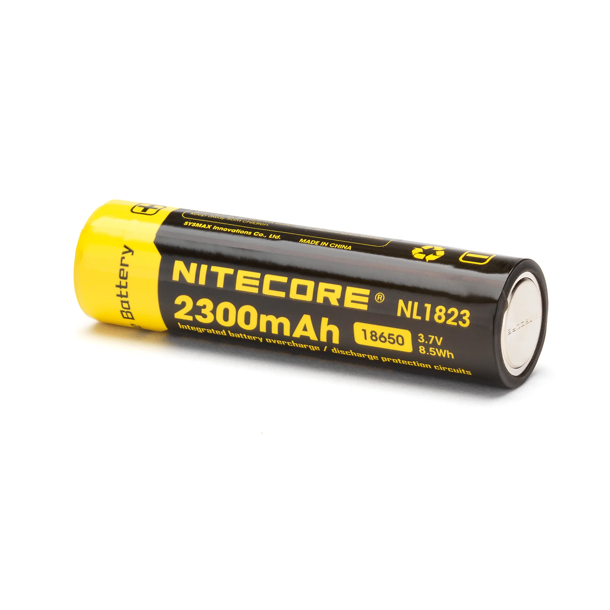 Nitecore NL1823 18650 2300mAh Battery - Protected Button Top - Image 3