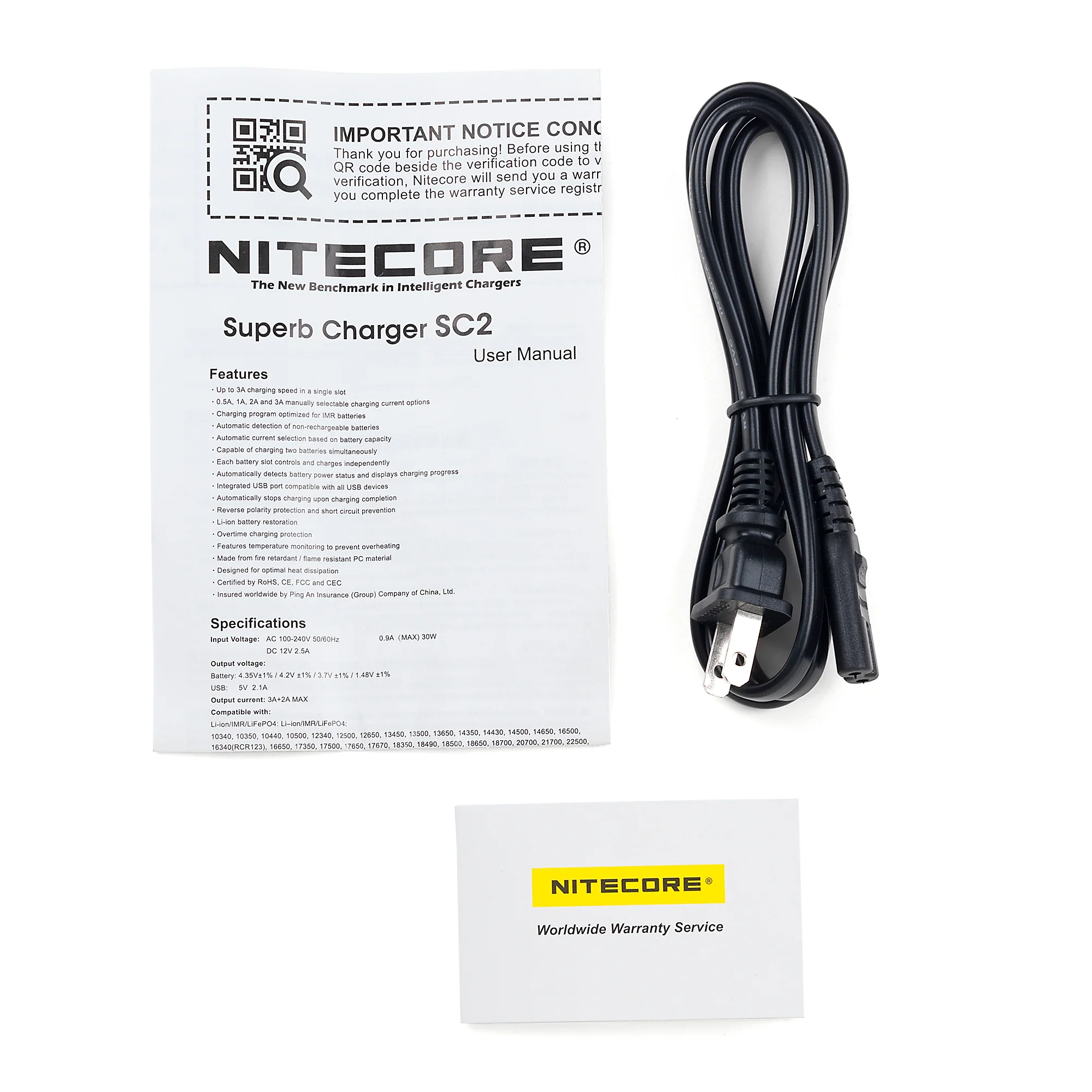 Nitecore SC2 2 Channel Battery Charger - Image 3