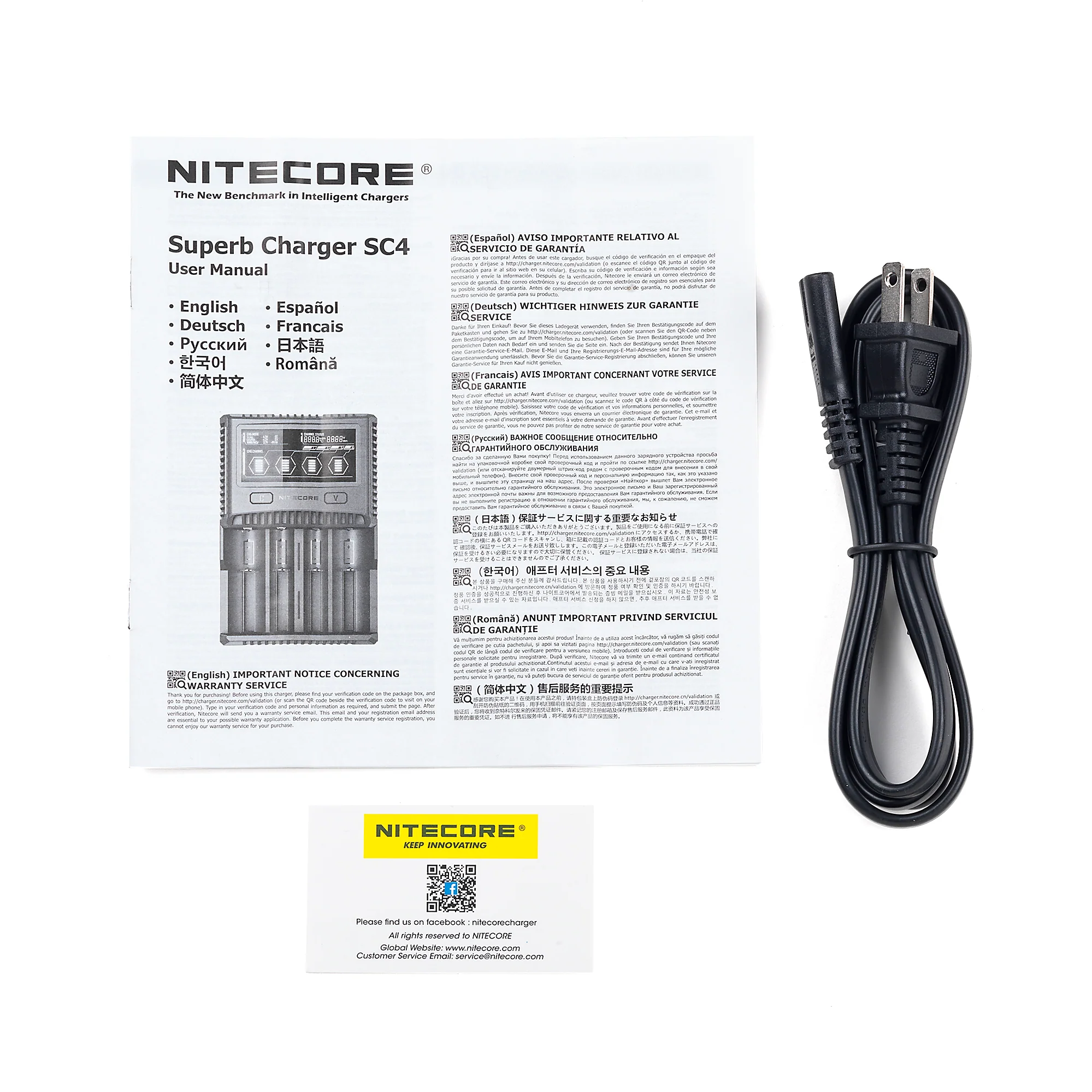 Nitecore SC4 4 Channel Battery Charger - Image 3