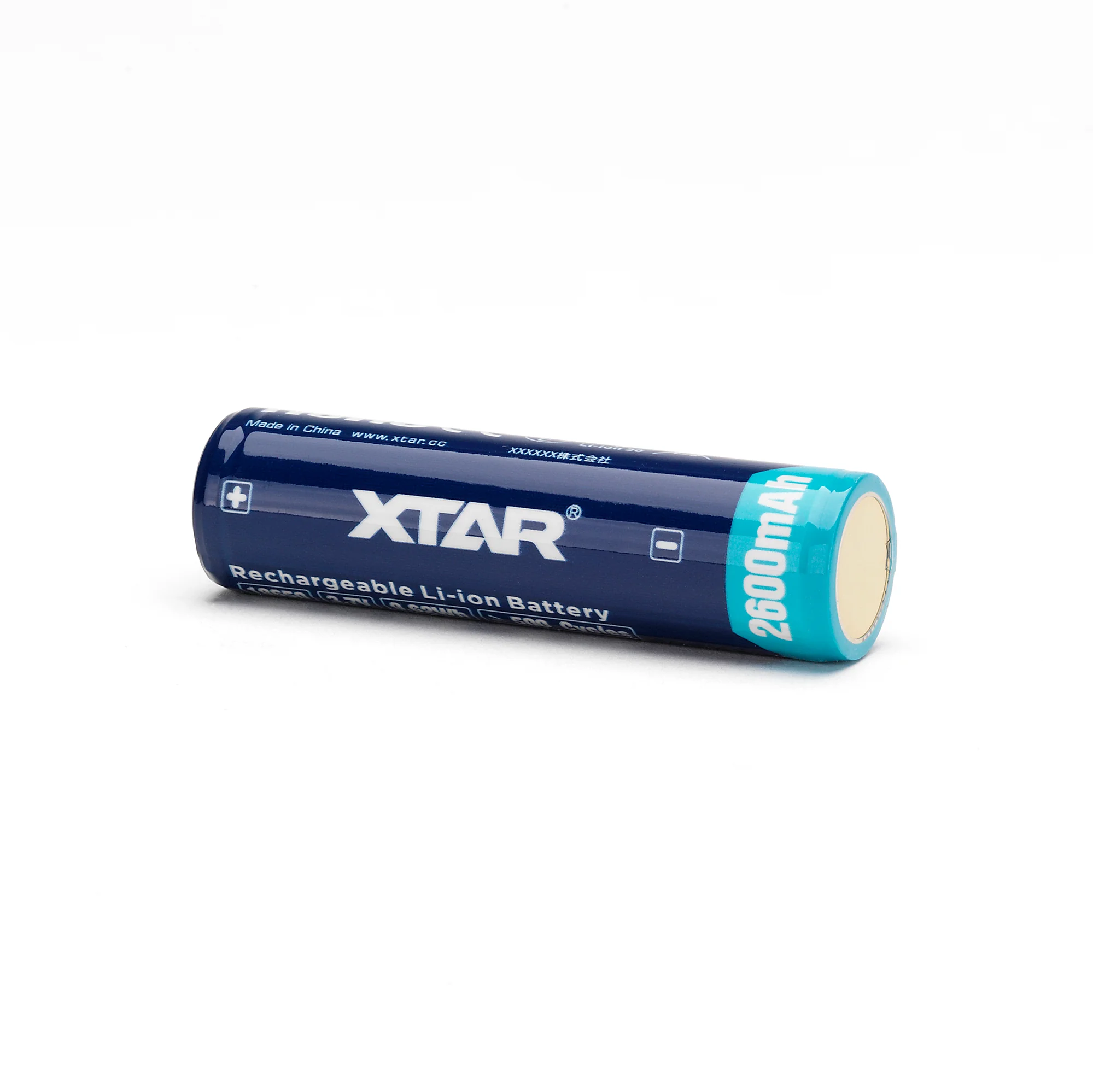 XTAR 18650 2600mAh 5A Battery - Protected Button Top - Image 4
