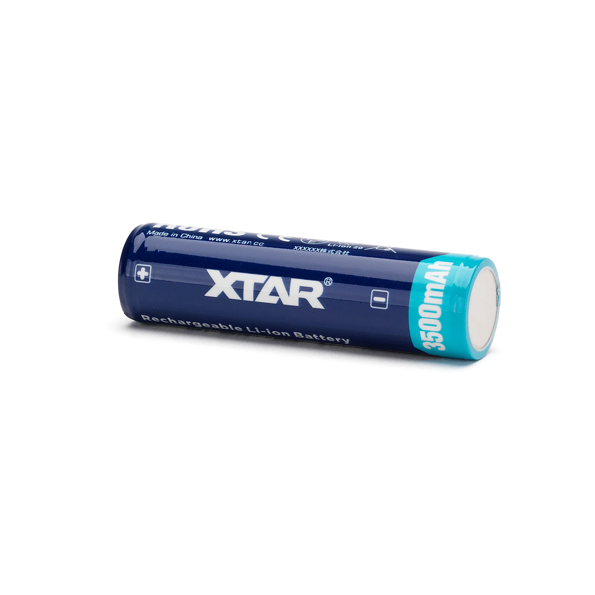 XTAR 18650 3500mAh 10A Battery - Protected Button Top - Image 4