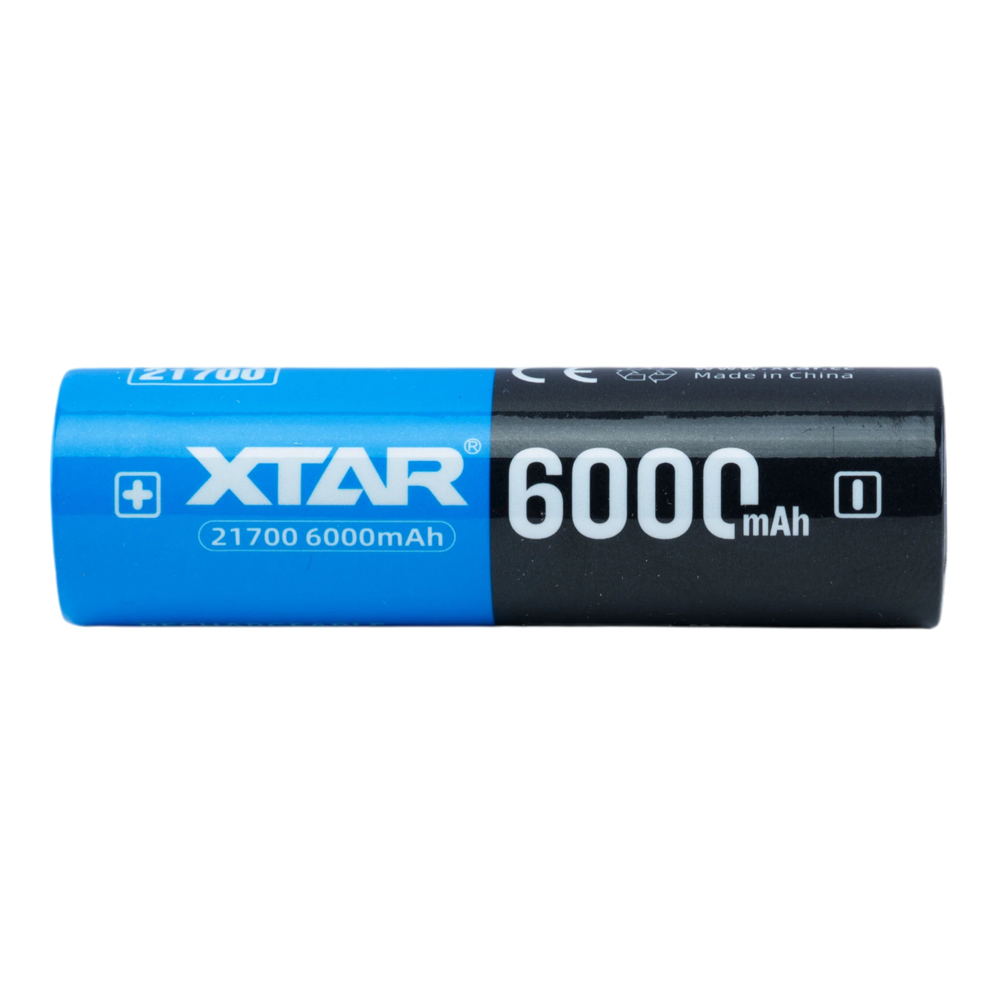 XTAR 21700 6000mAh Battery - Protected Button Top - Image 4