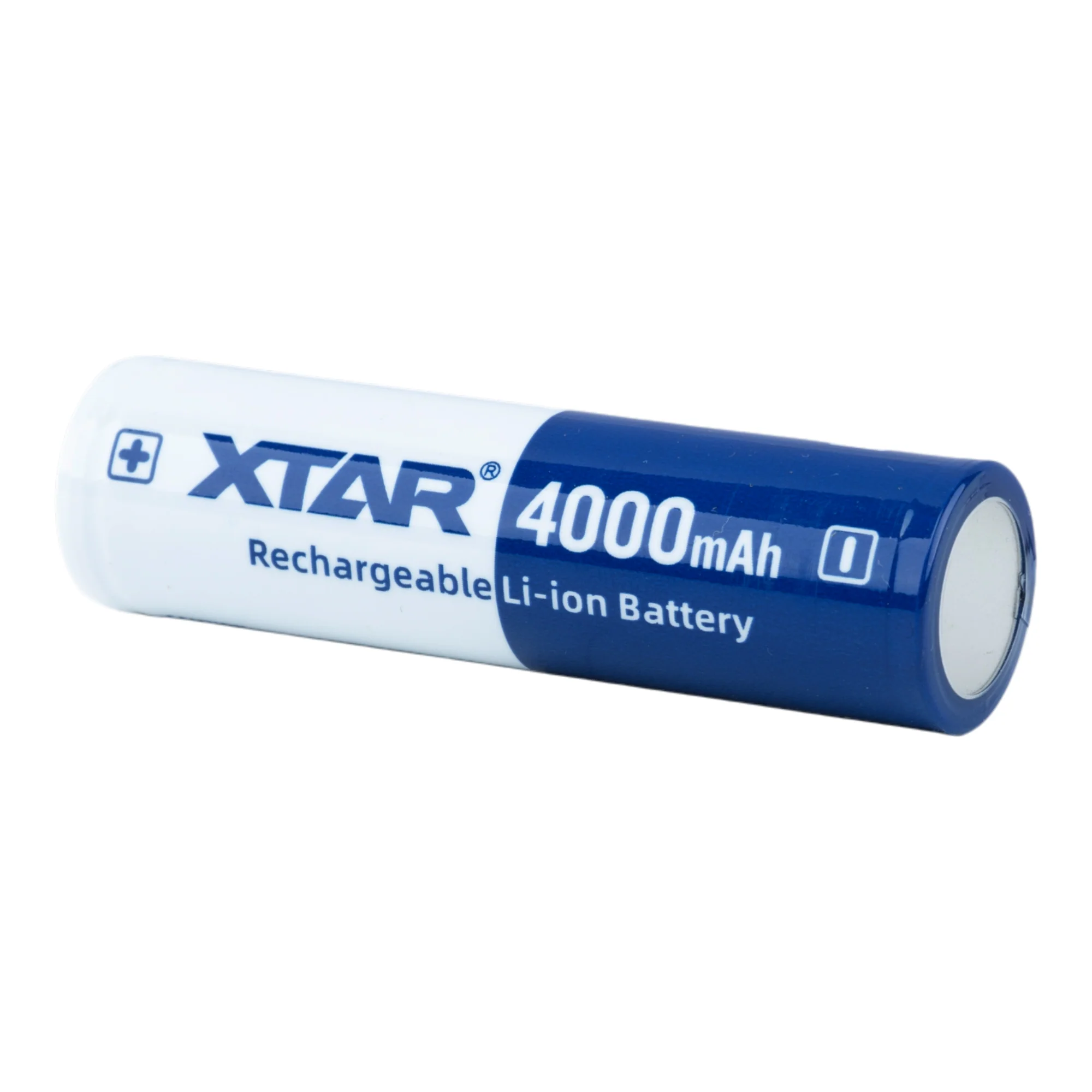 XTAR 3.6V 18650 4000mAh - Protected Button Top - Image 3
