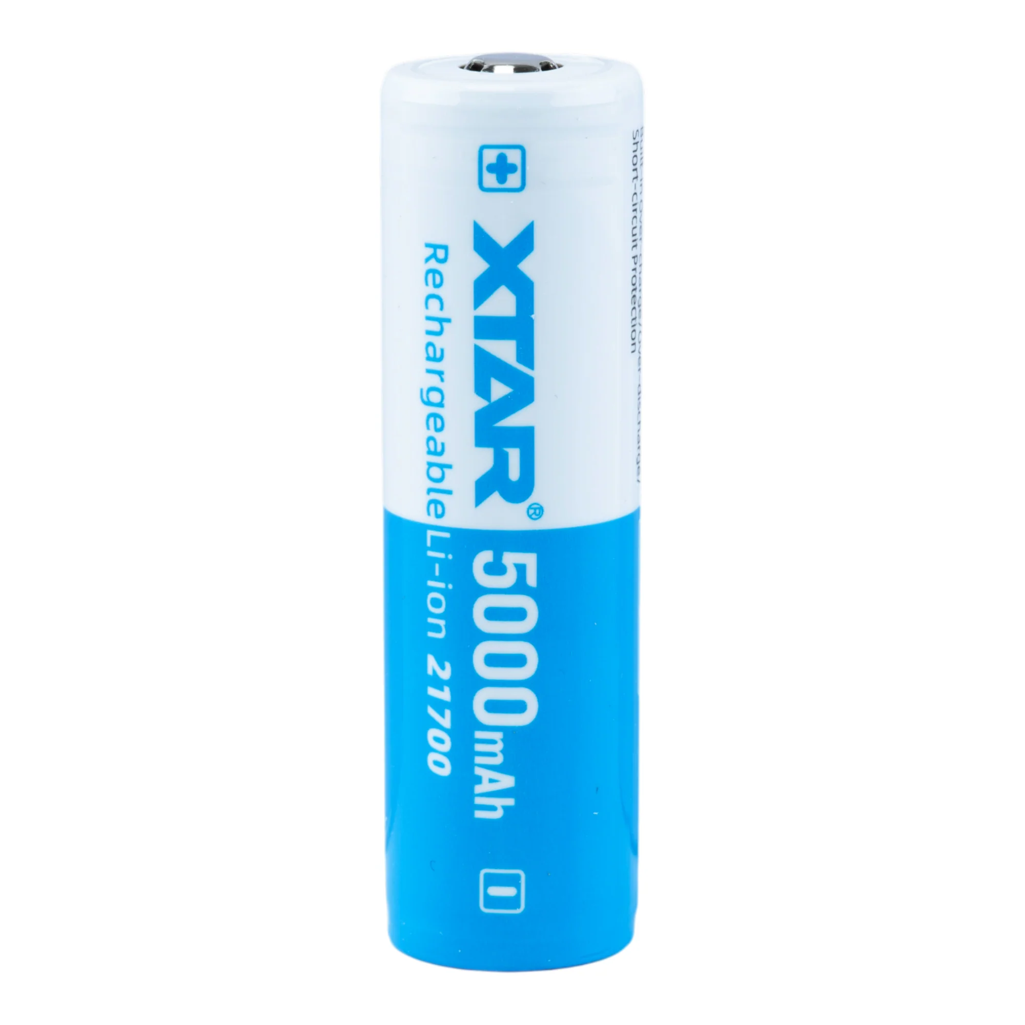 XTAR 21700HP 5000mAh Battery - Protected Button Top