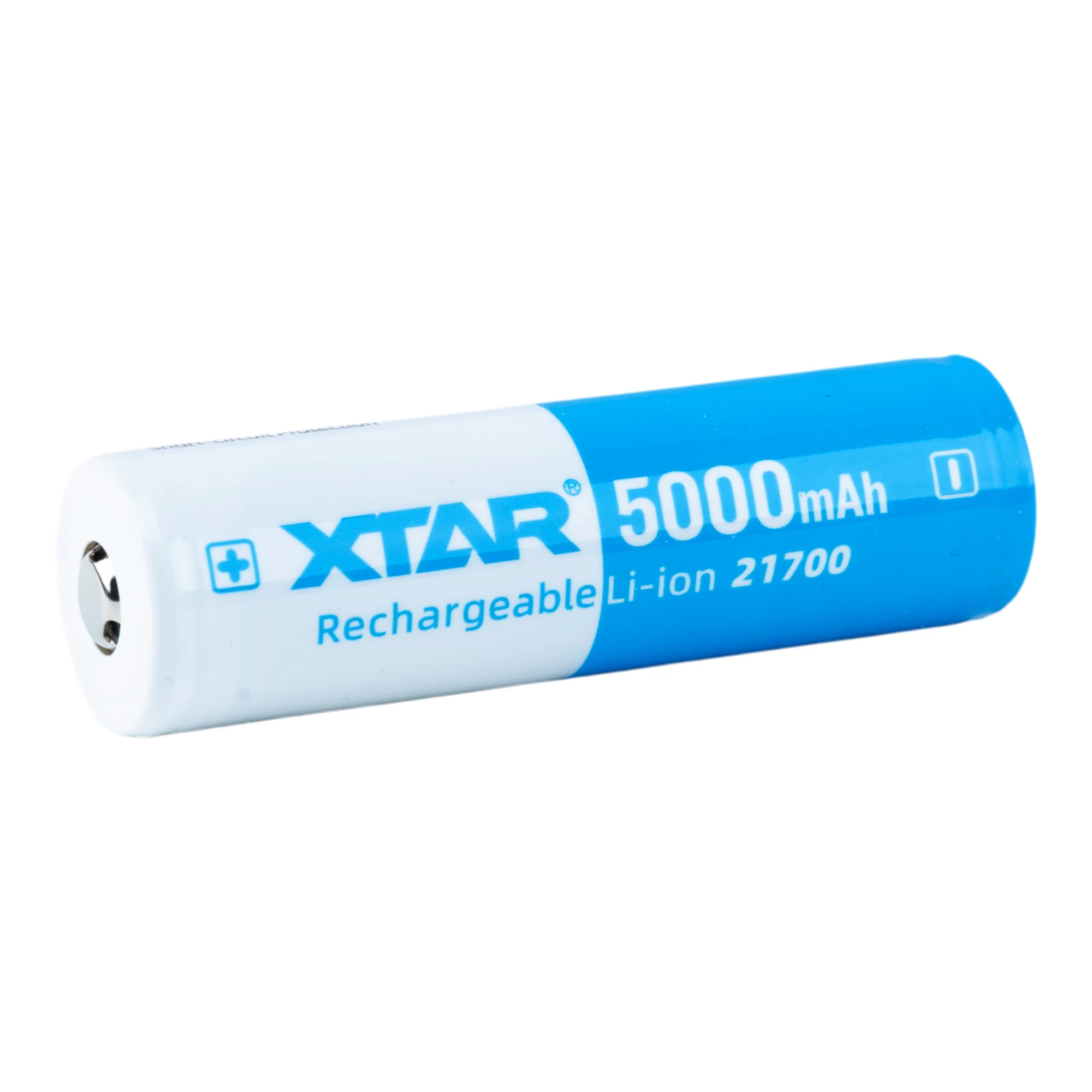 XTAR 21700HP 5000mAh Battery - Protected Button Top - Image 2