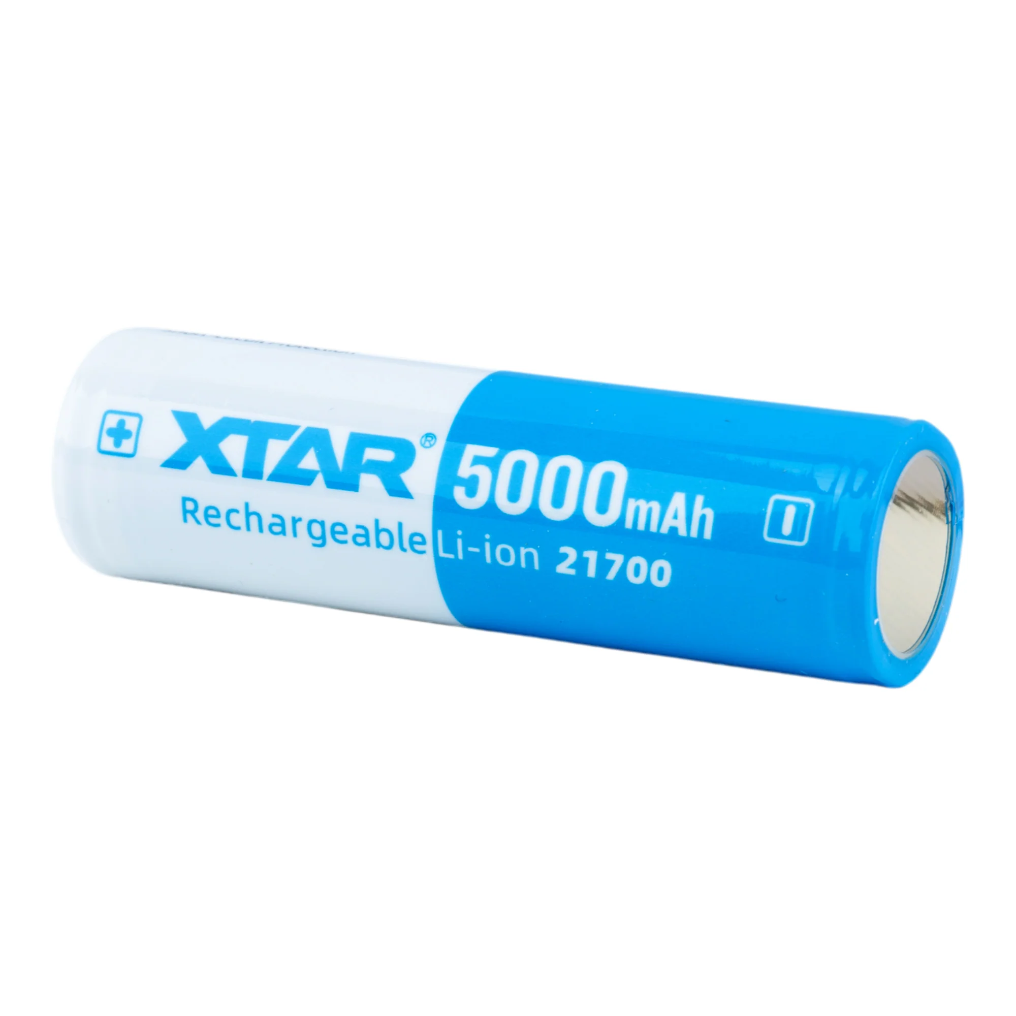 XTAR 21700HP 5000mAh Battery - Protected Button Top - Image 3