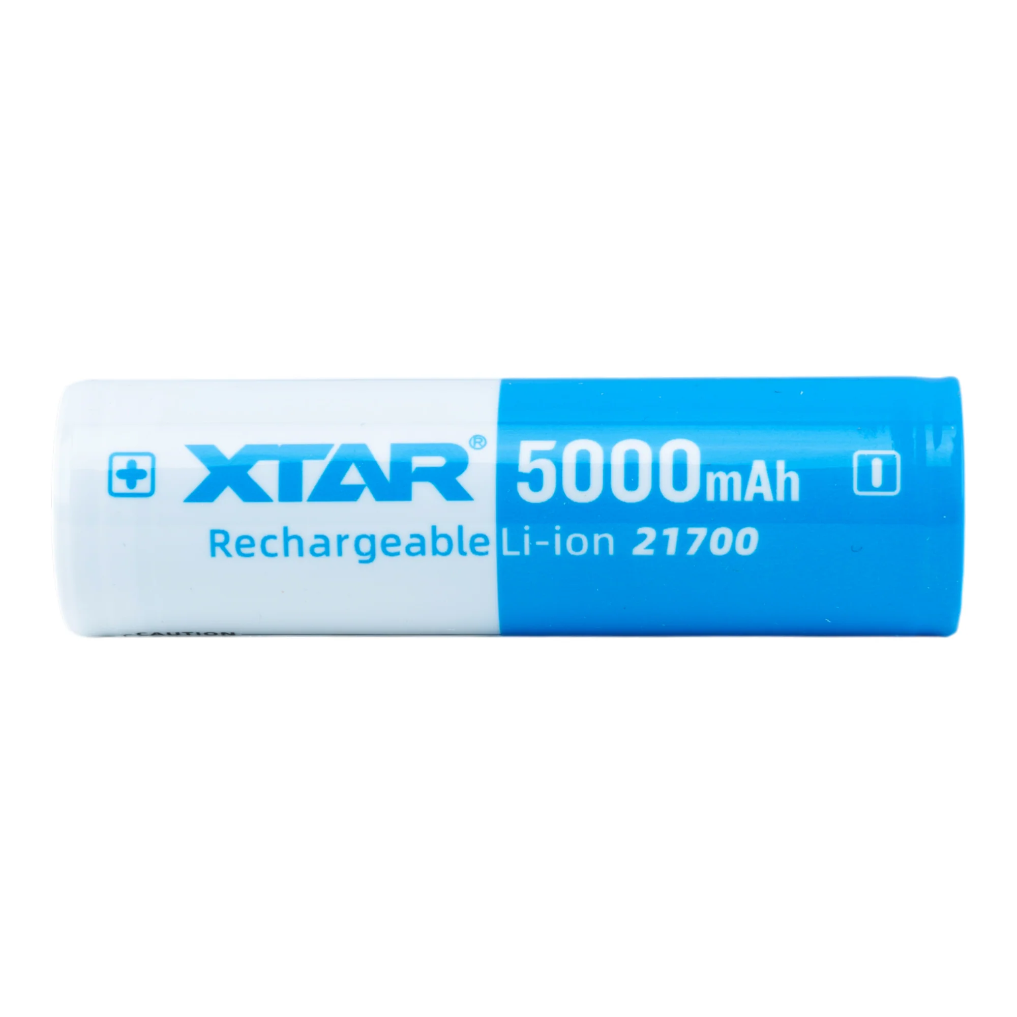 XTAR 21700HP 5000mAh Battery - Protected Button Top - Image 4