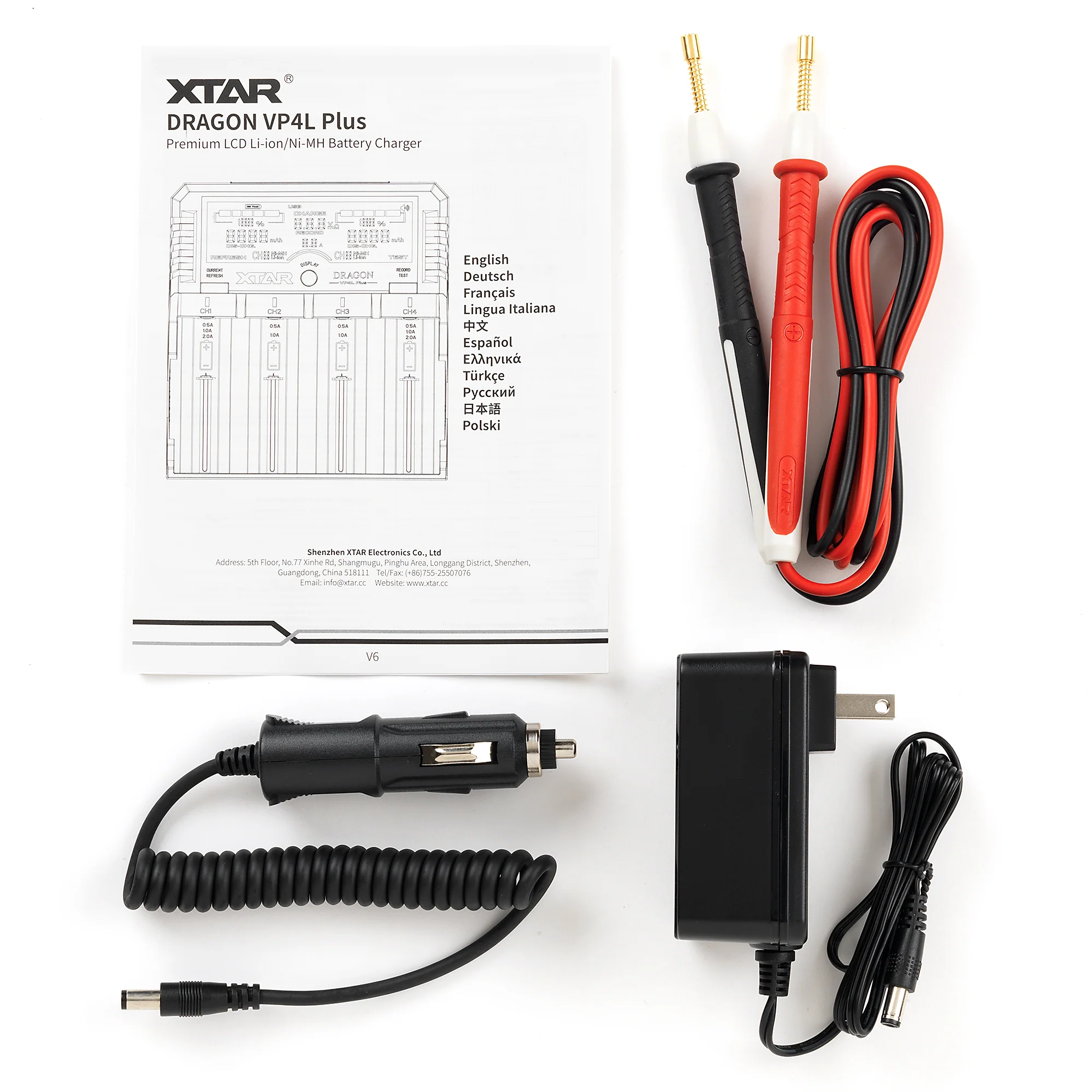 XTAR DRAGON VP4L Plus 4 Channel Digital Battery Charger - Image 3