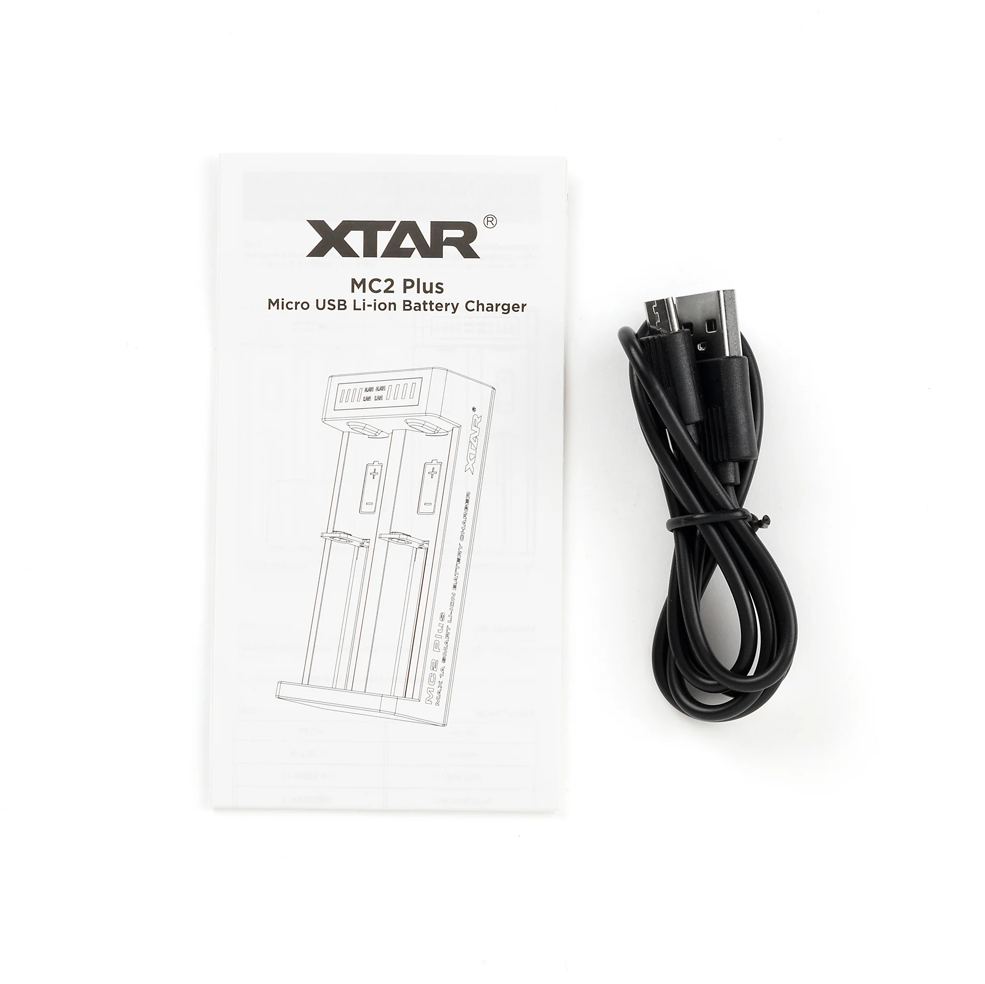 XTAR MC2 Plus Battery Charger - Compact, Efficient, and Safe Charging for H - Image 3