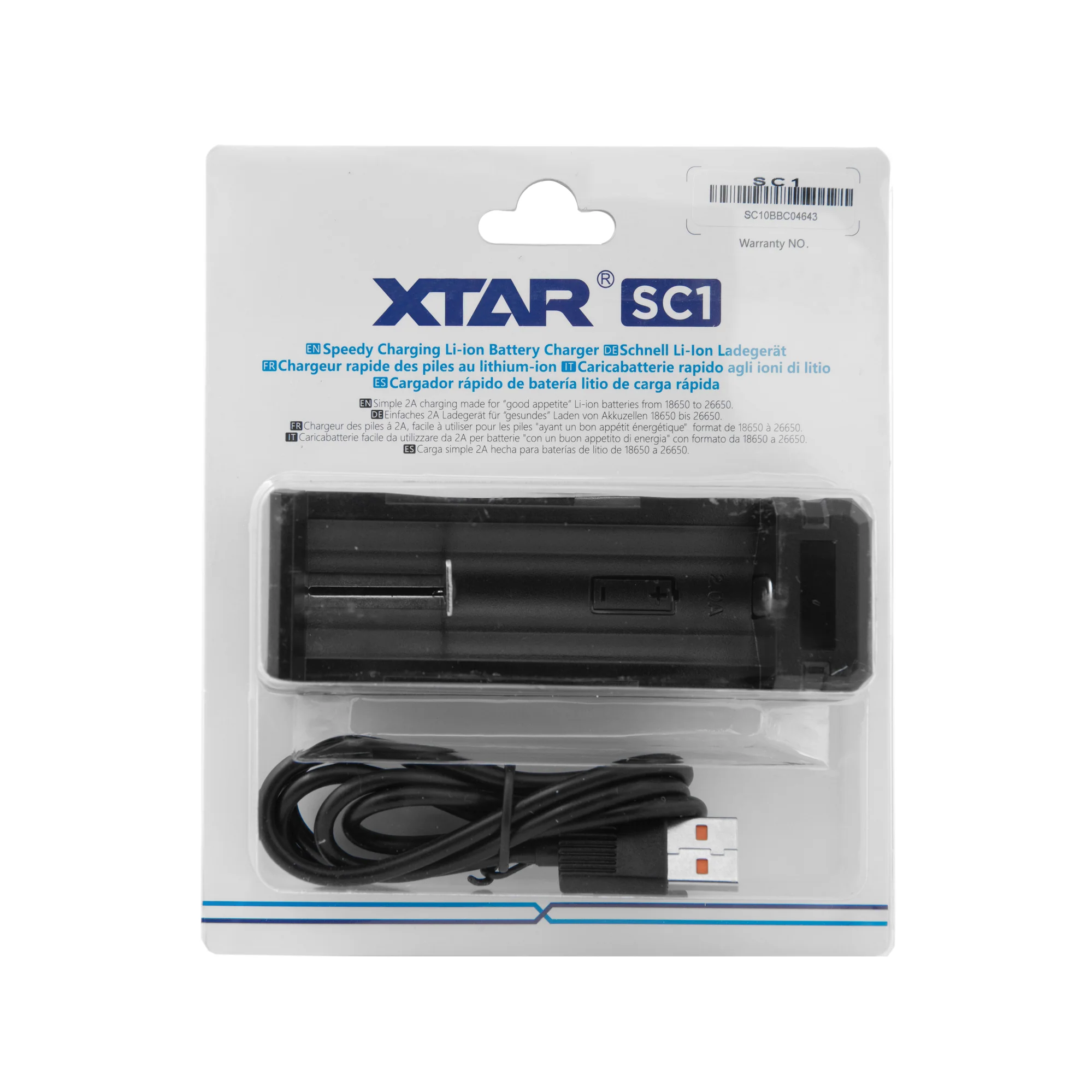 XTAR SC1 1 Channel Battery Charger - Image 6