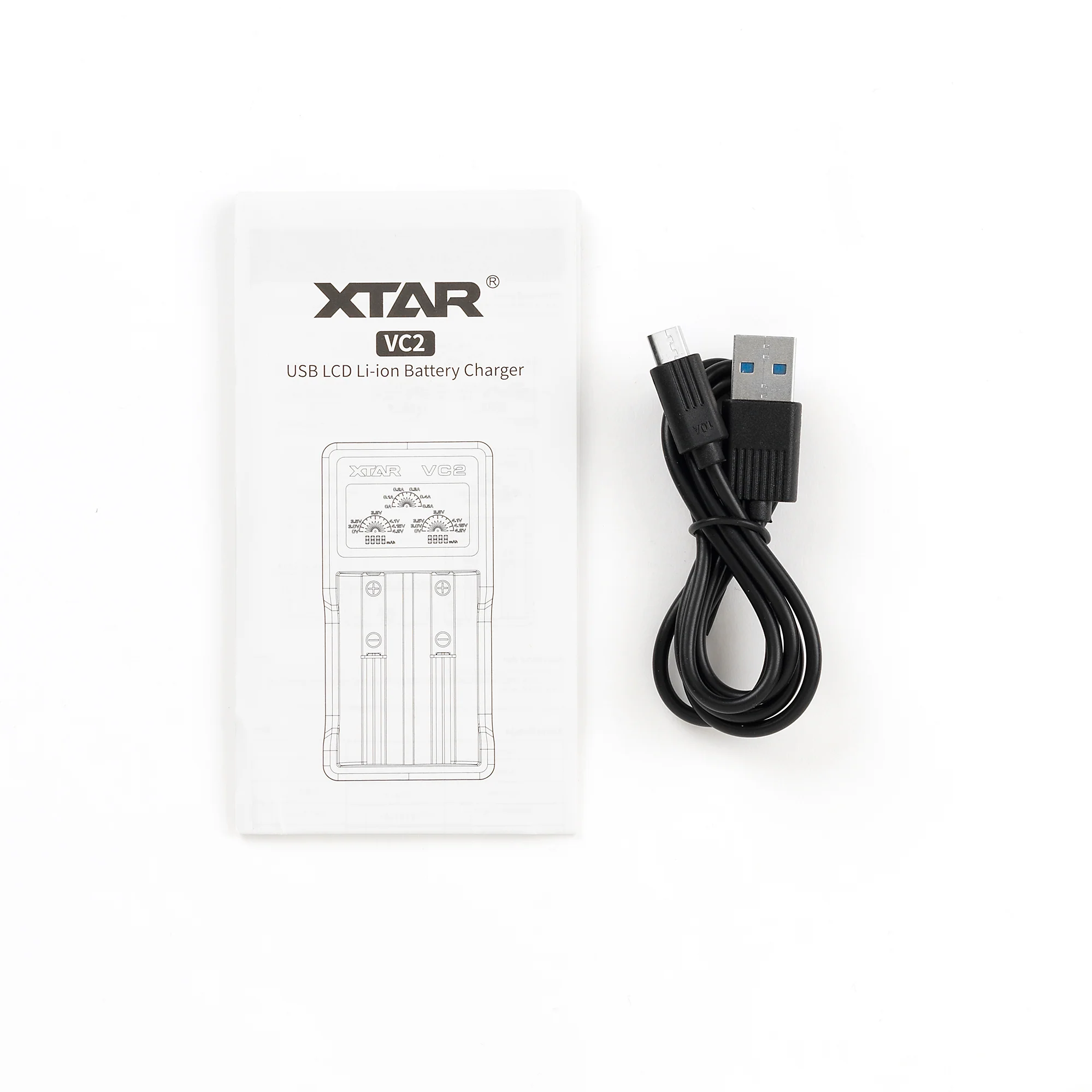 XTAR VC2 2 Bay Digital Battery Charger - Precision Power Management - Image 3