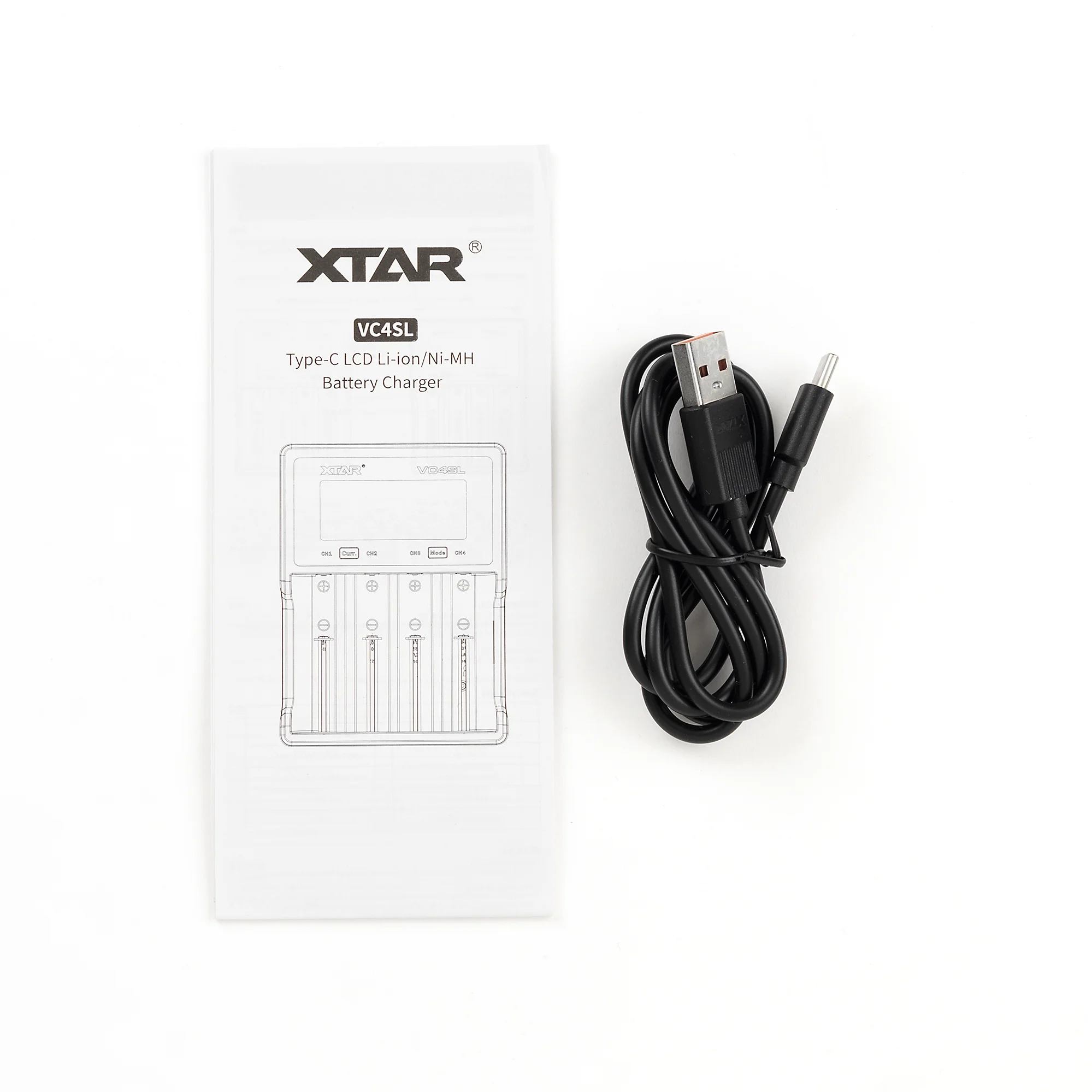 XTAR VC4SL 4 Channel Type-C Battery Charger - Image 3