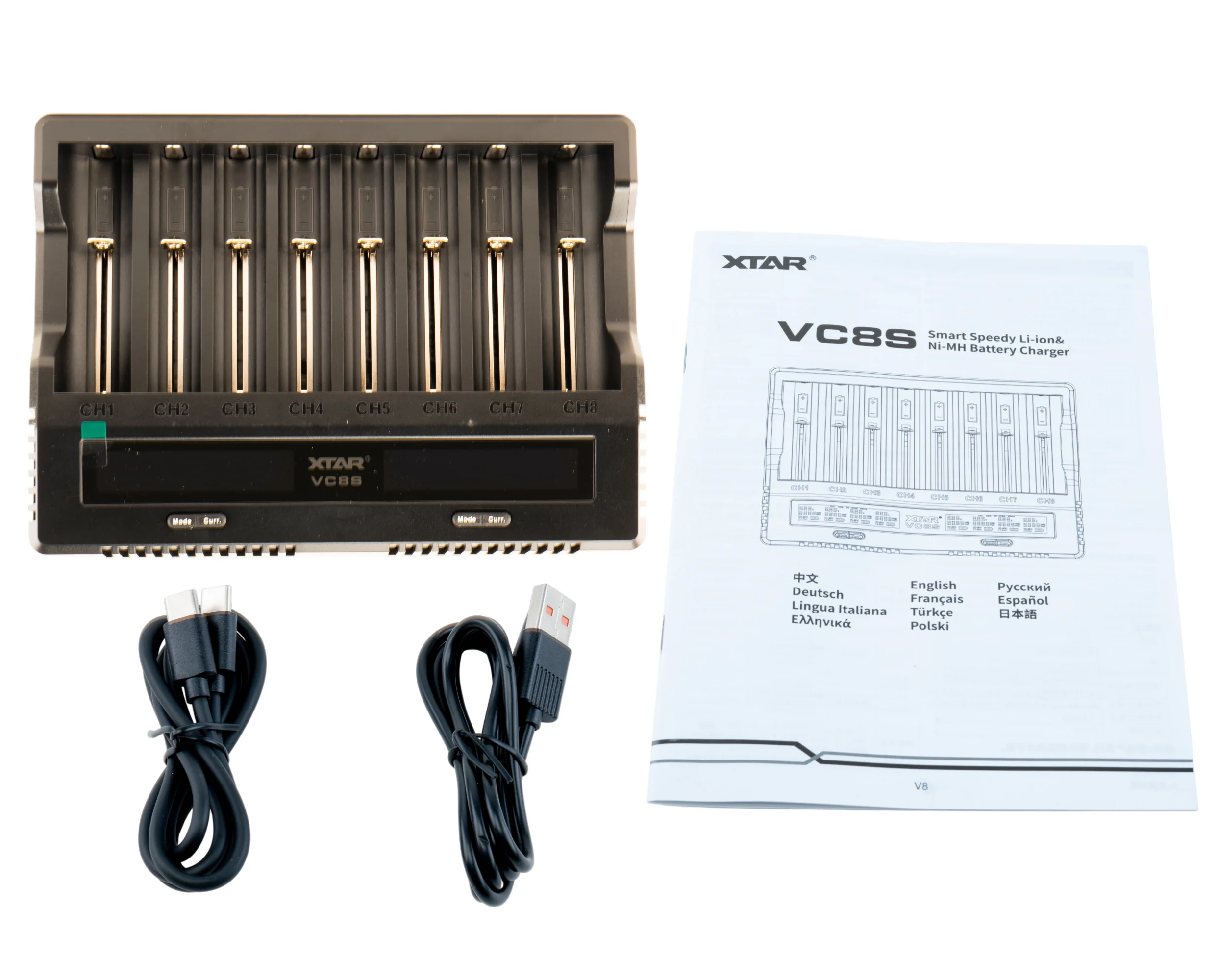 XTAR VC8S 8 Channel Smart Battery Charger - Image 3